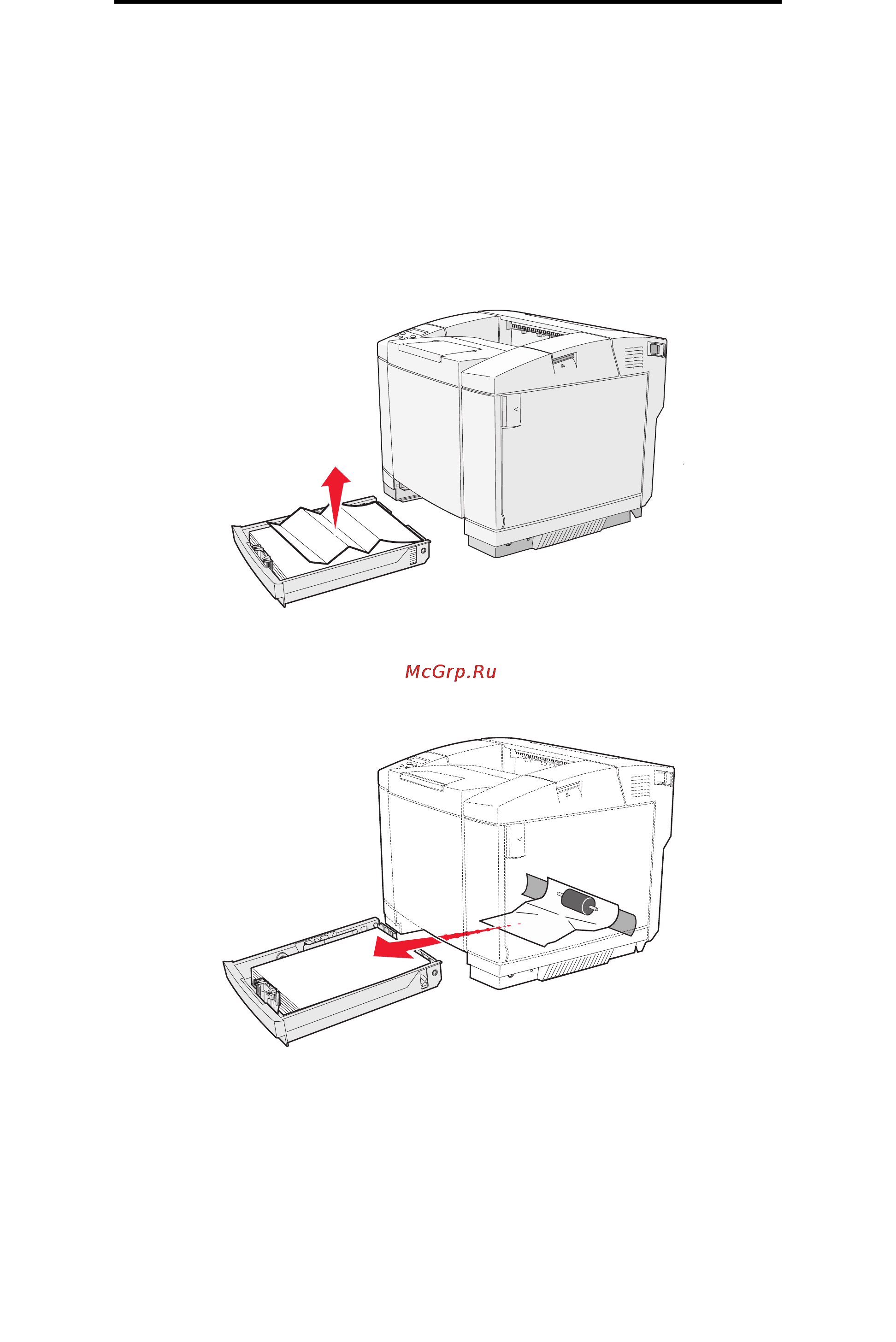 Lexmark C500n [63/88] Jam a tray rear tray 1 замятие a задний лоток лоток 1