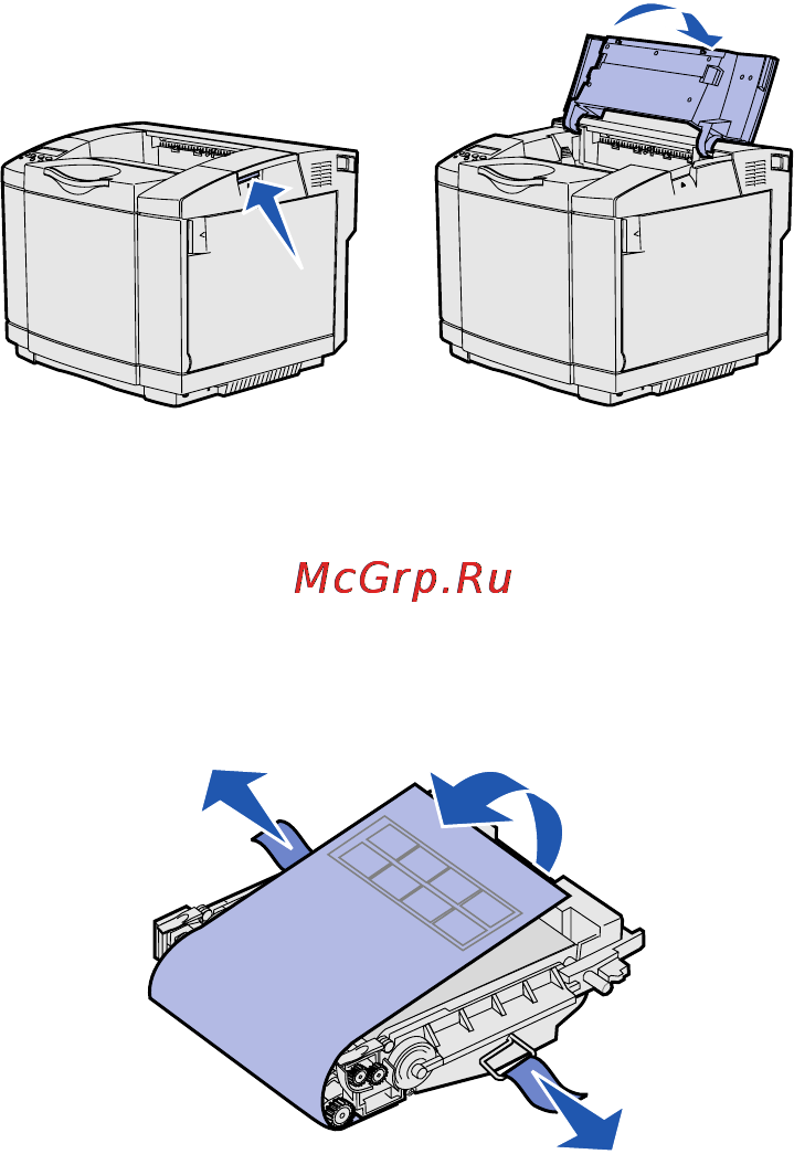 Lexmark C510 [16/266] Установка картриджа фотопроявления