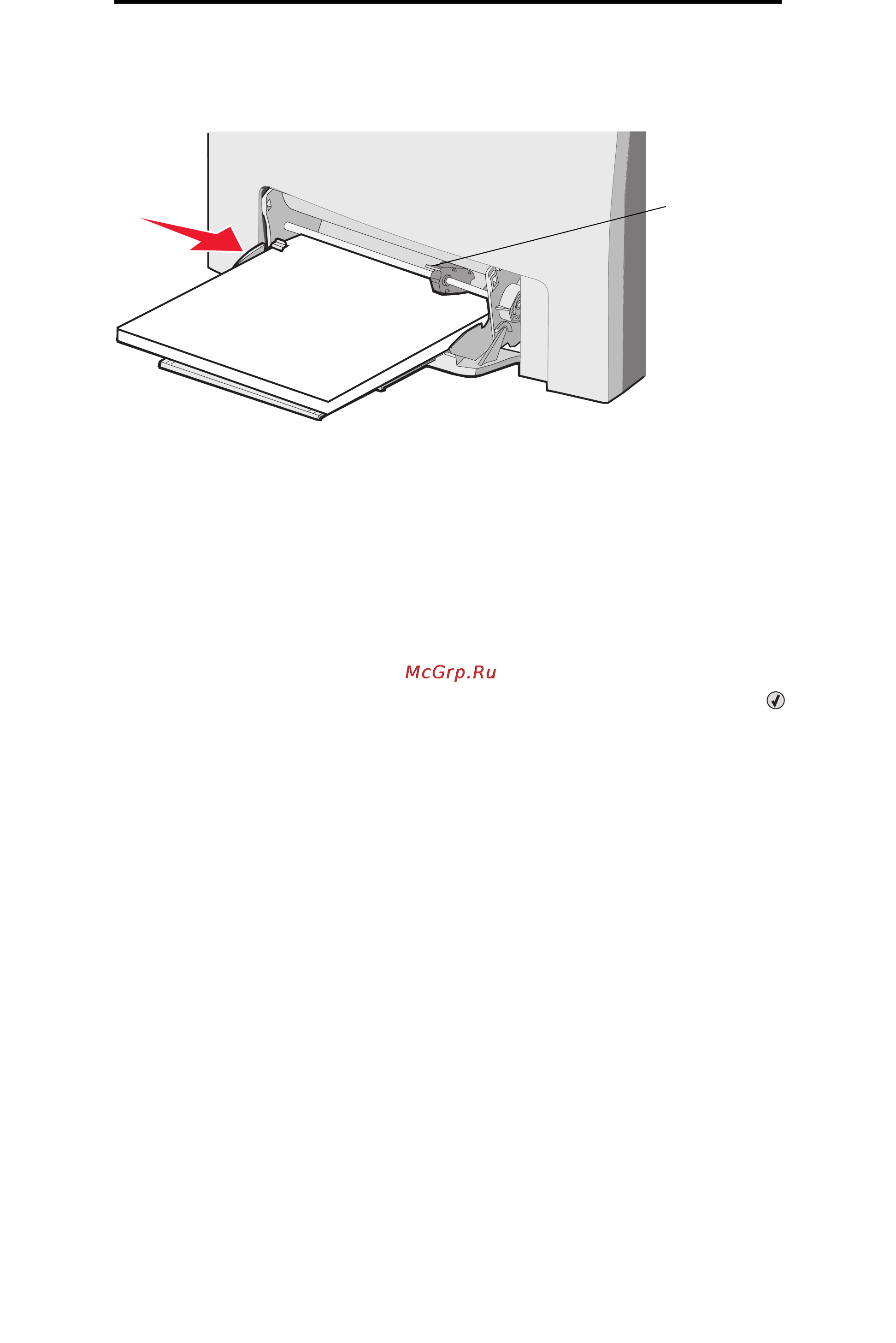 Lexmark C522n [62/154] Использование и загрузка лотка ручной подачи