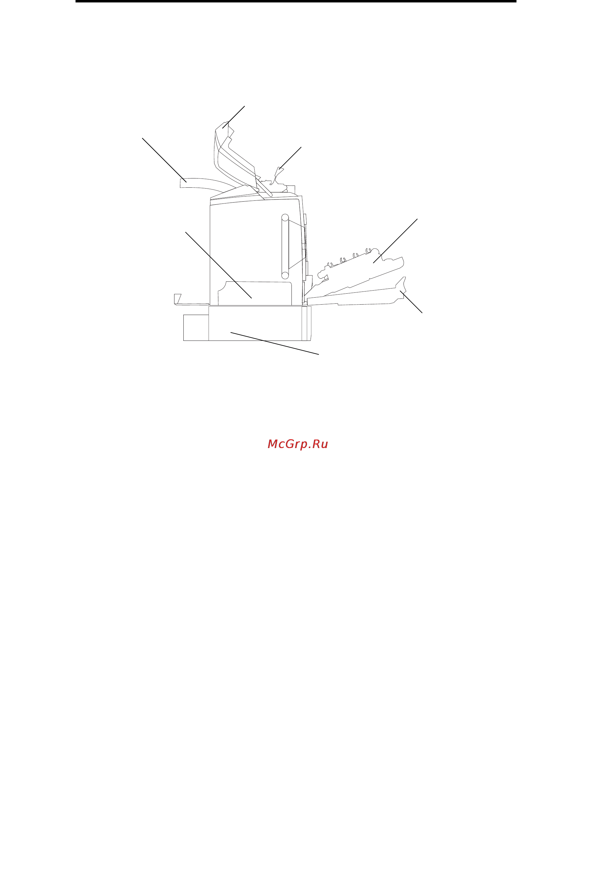 Lexmark C522n [70/154] Области застревания