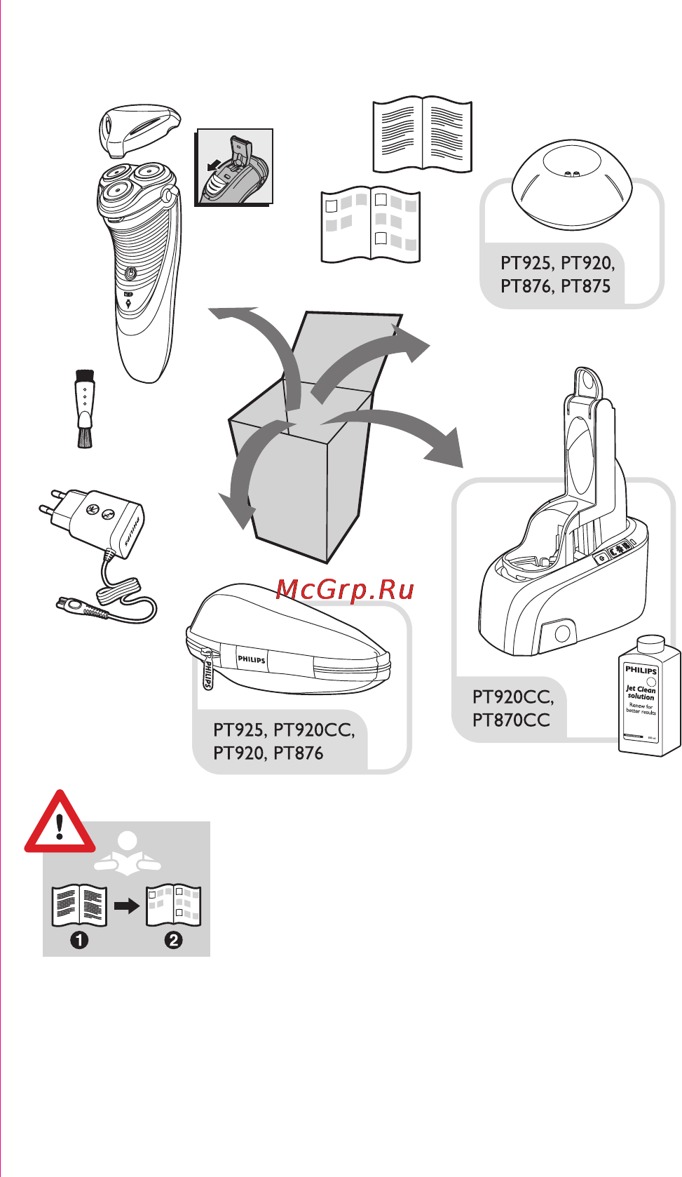 Philips PT920/18 Инструкция по эксплуатации онлайн [2/12] 57347