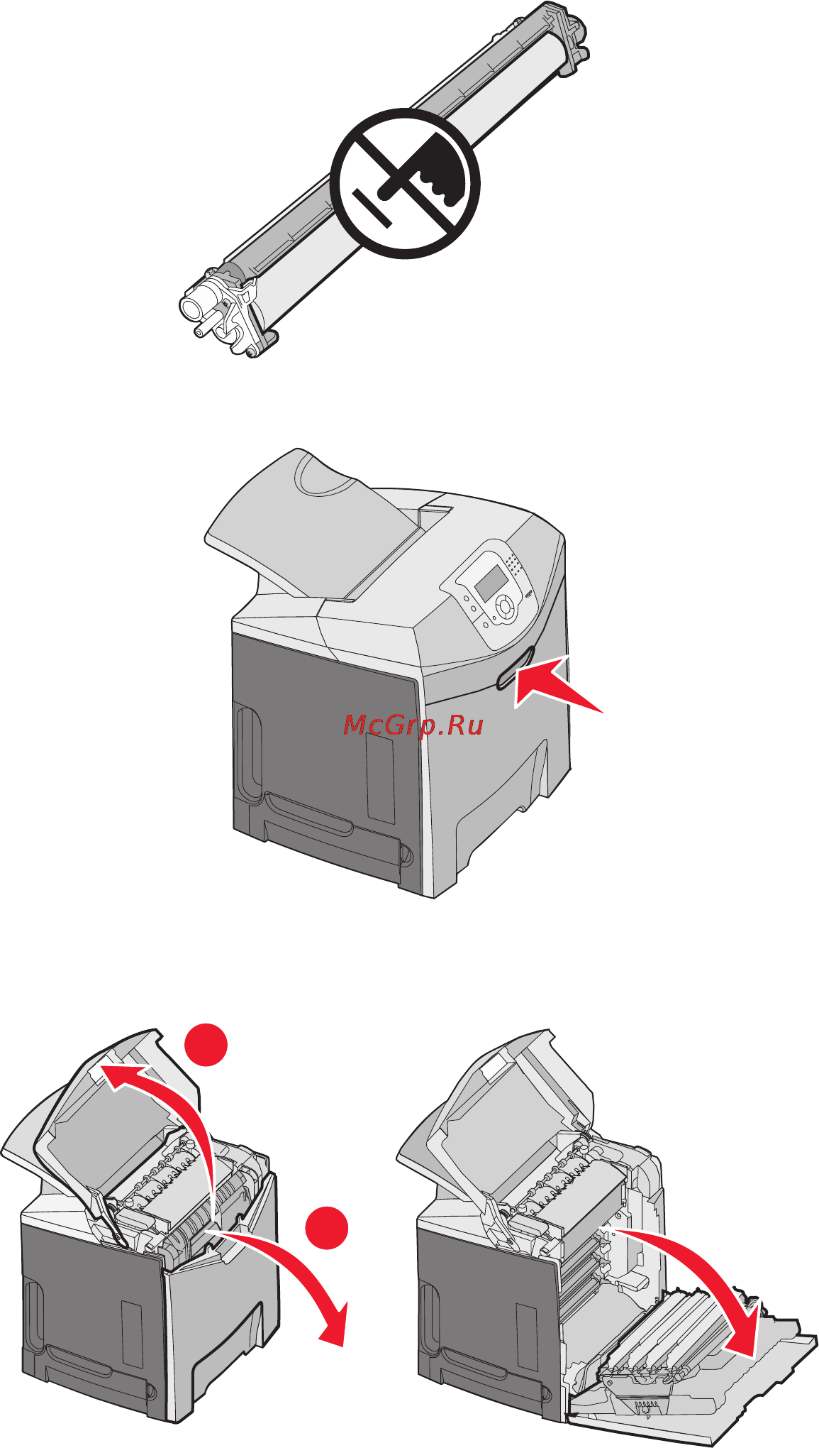 Lexmark C530 Инструкция по эксплуатации онлайн [53/112] 57349