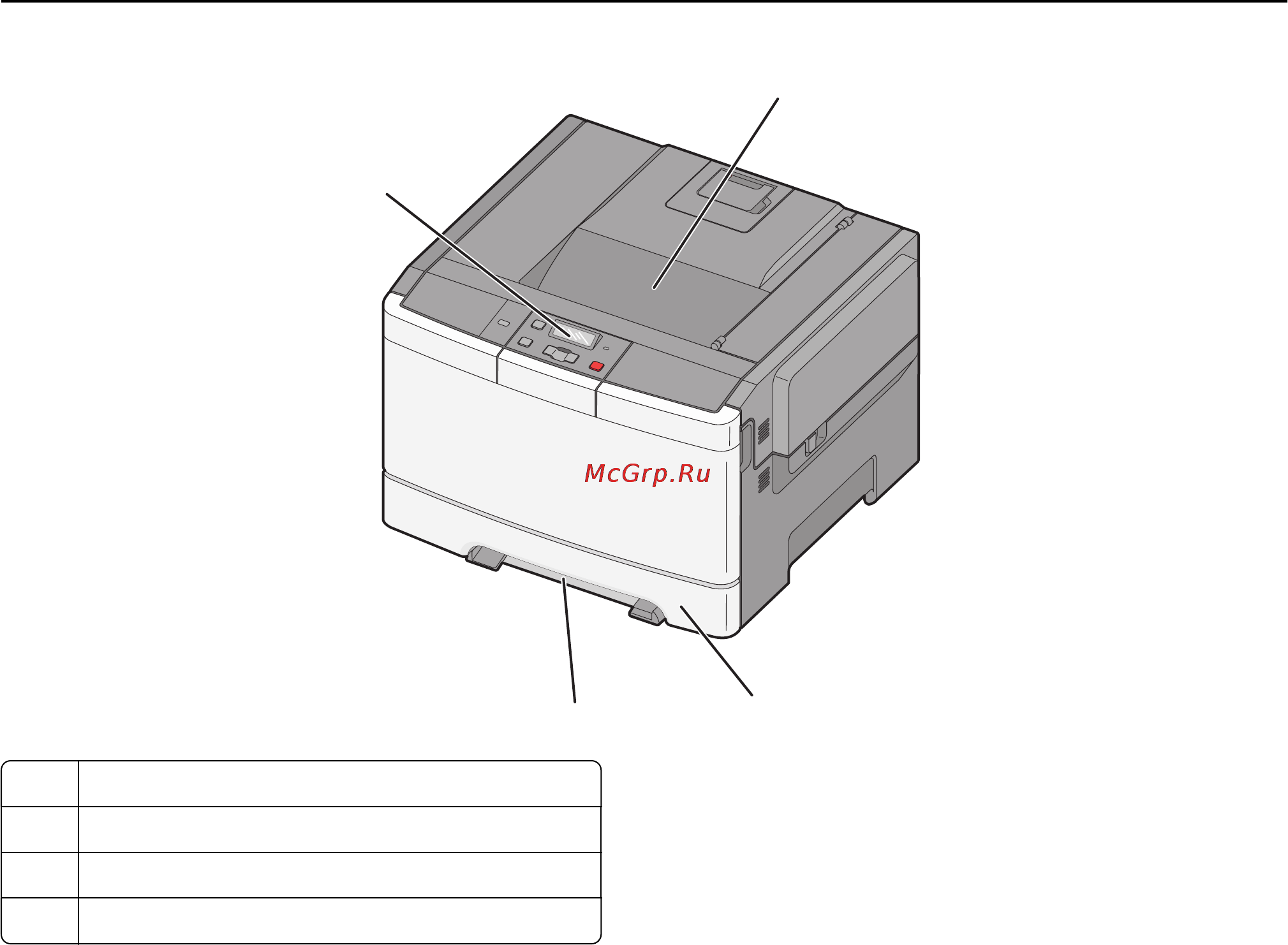 Lexmark C540 [10/180] Полностью укомплектованная модель