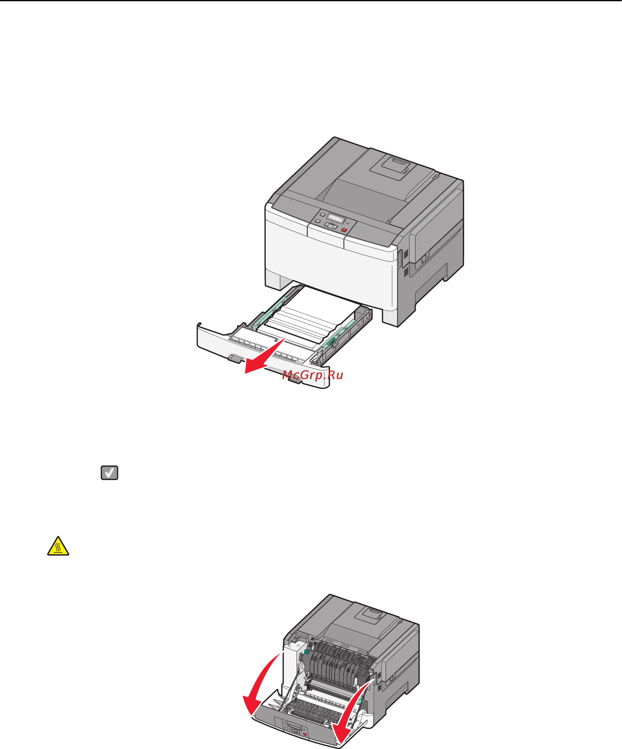 Lexmark C546 [131/180] 202 и 230 замятия бумаги