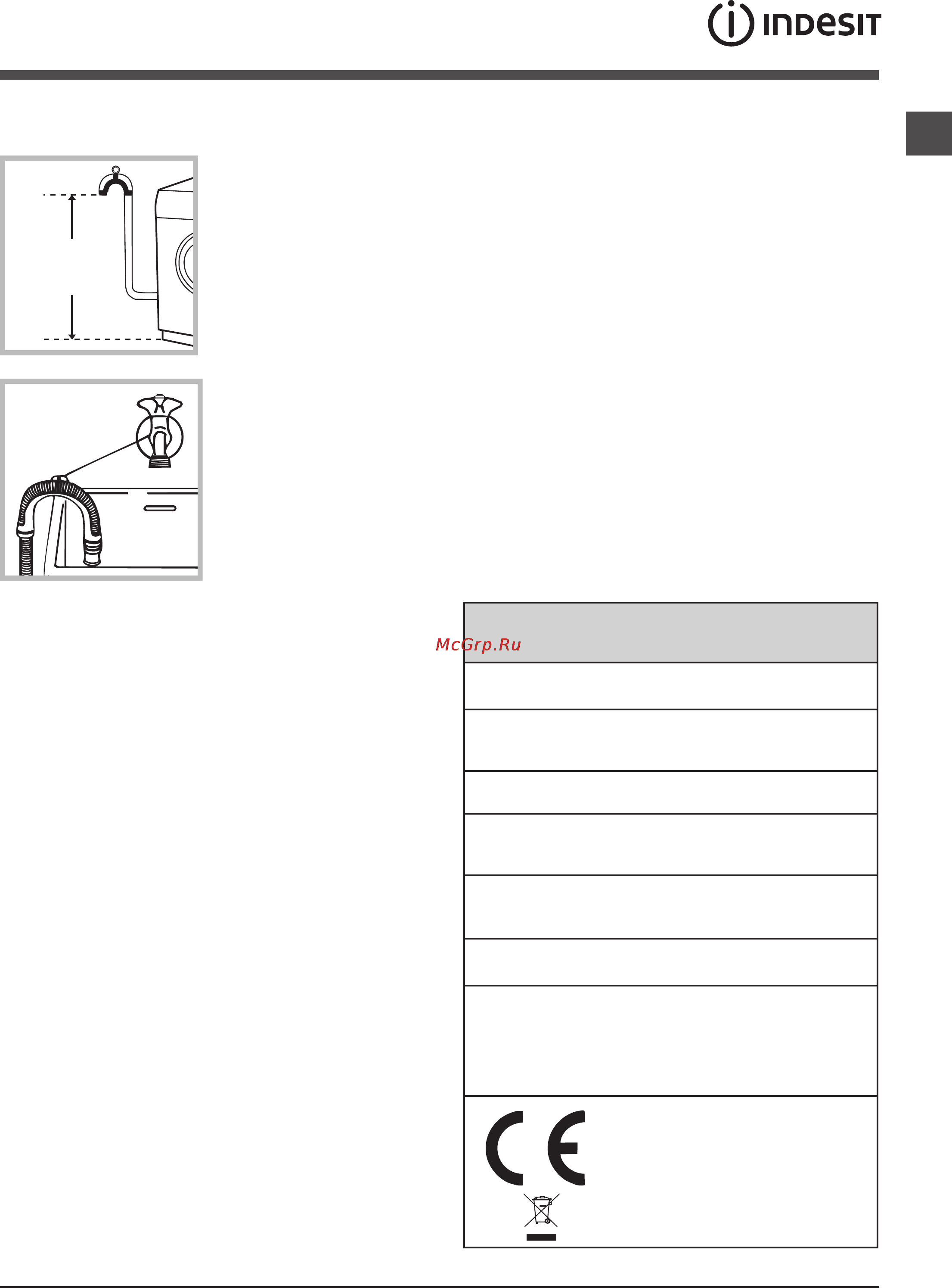 Indesit IWSE 6105 [15/24] Ф inoesit
