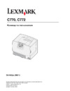 Lexmark C770n Инструкция по эксплуатации