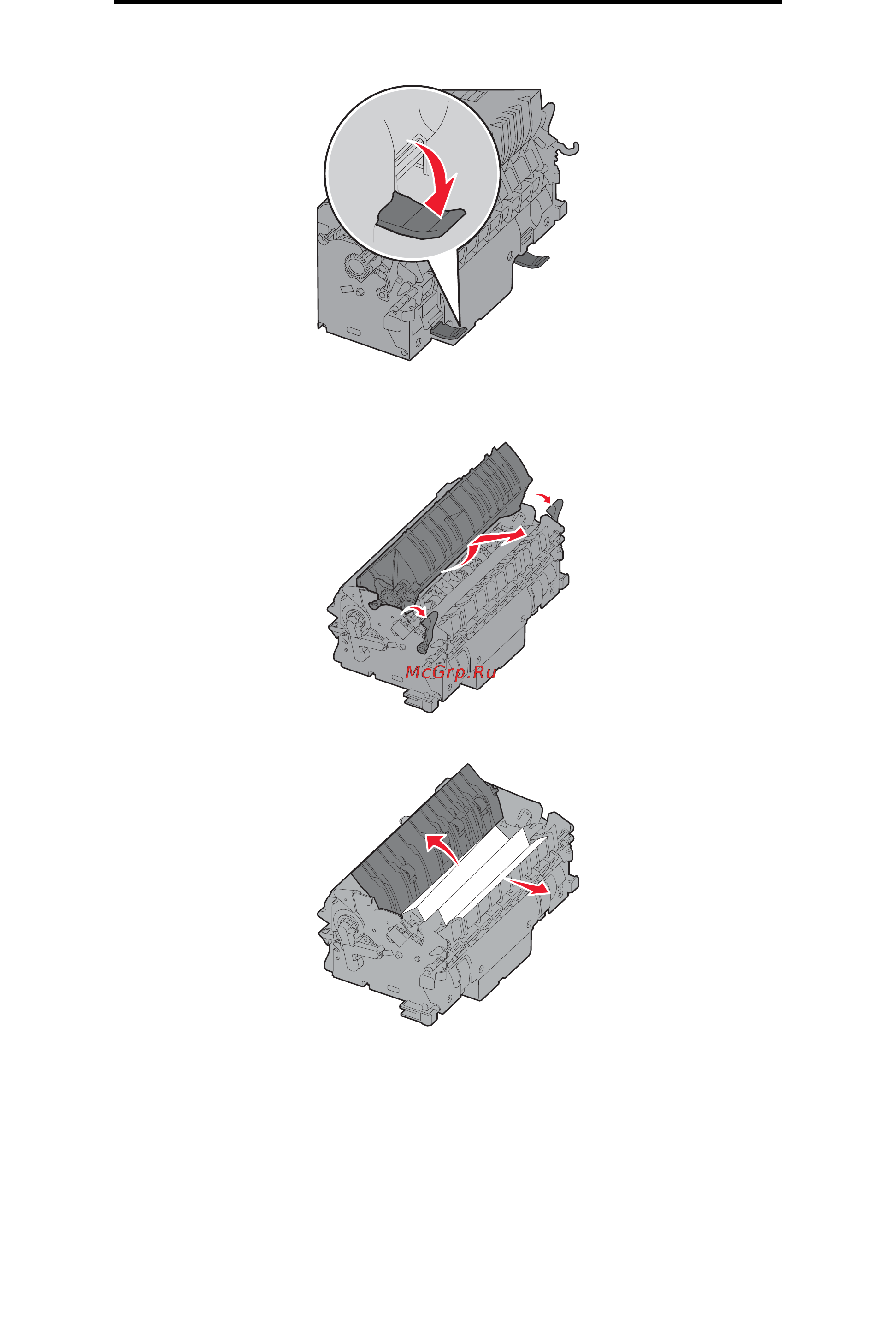 Lexmark C770n [70/114] Устранение замятий бумаги