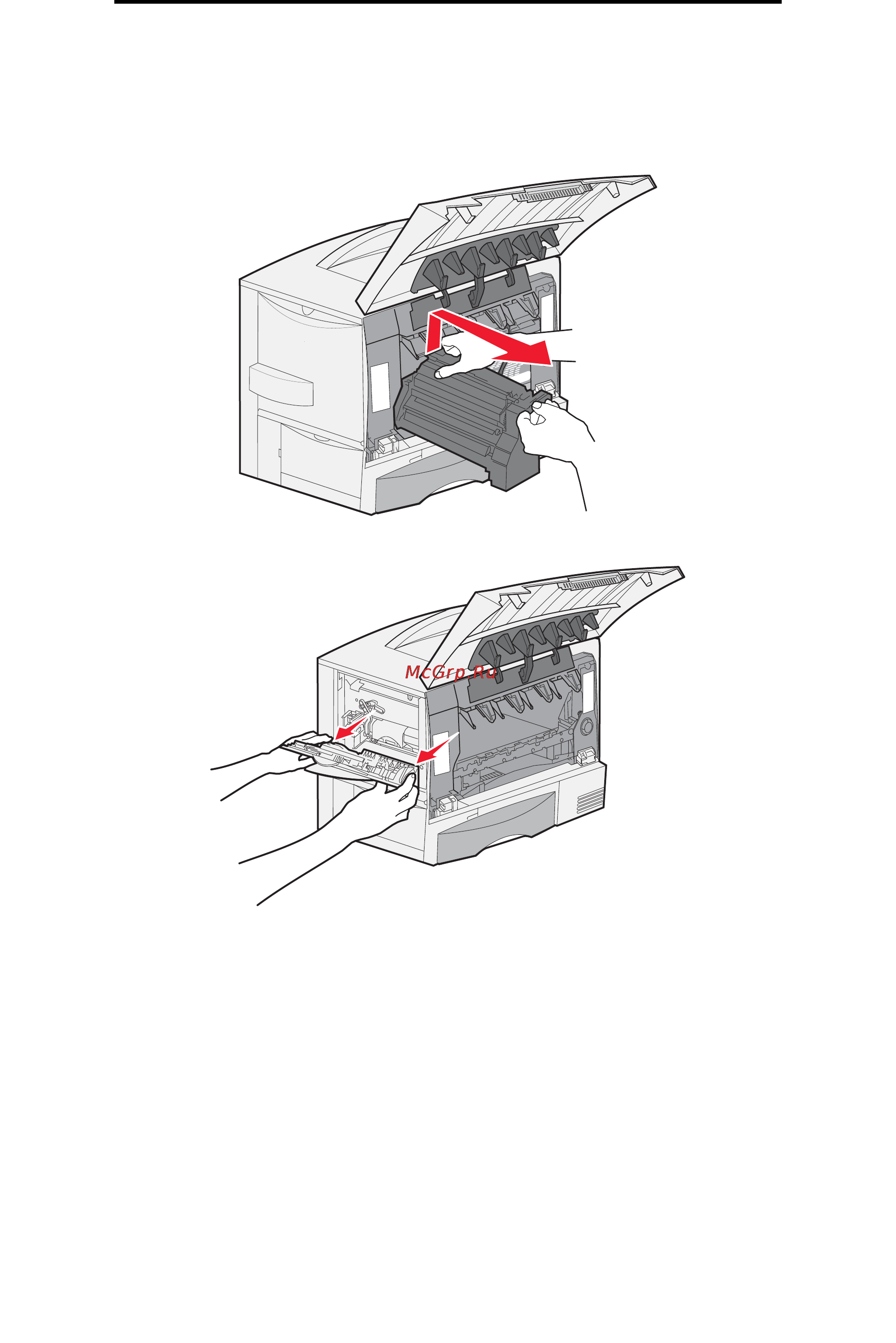 Lexmark C782 [77/119] Устранение замятий бумаги