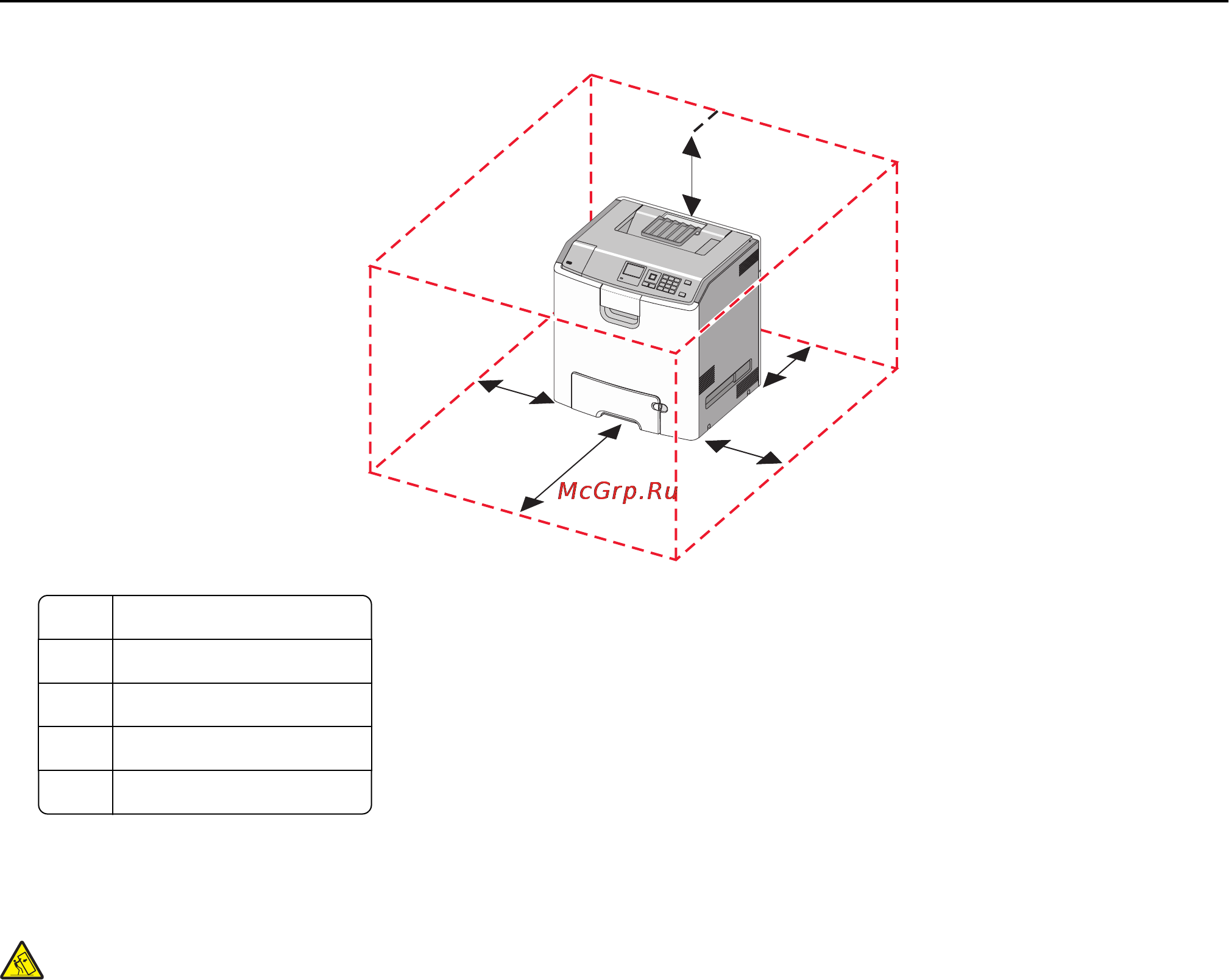 Lexmark C792 [10/250] Конфигурации принтера