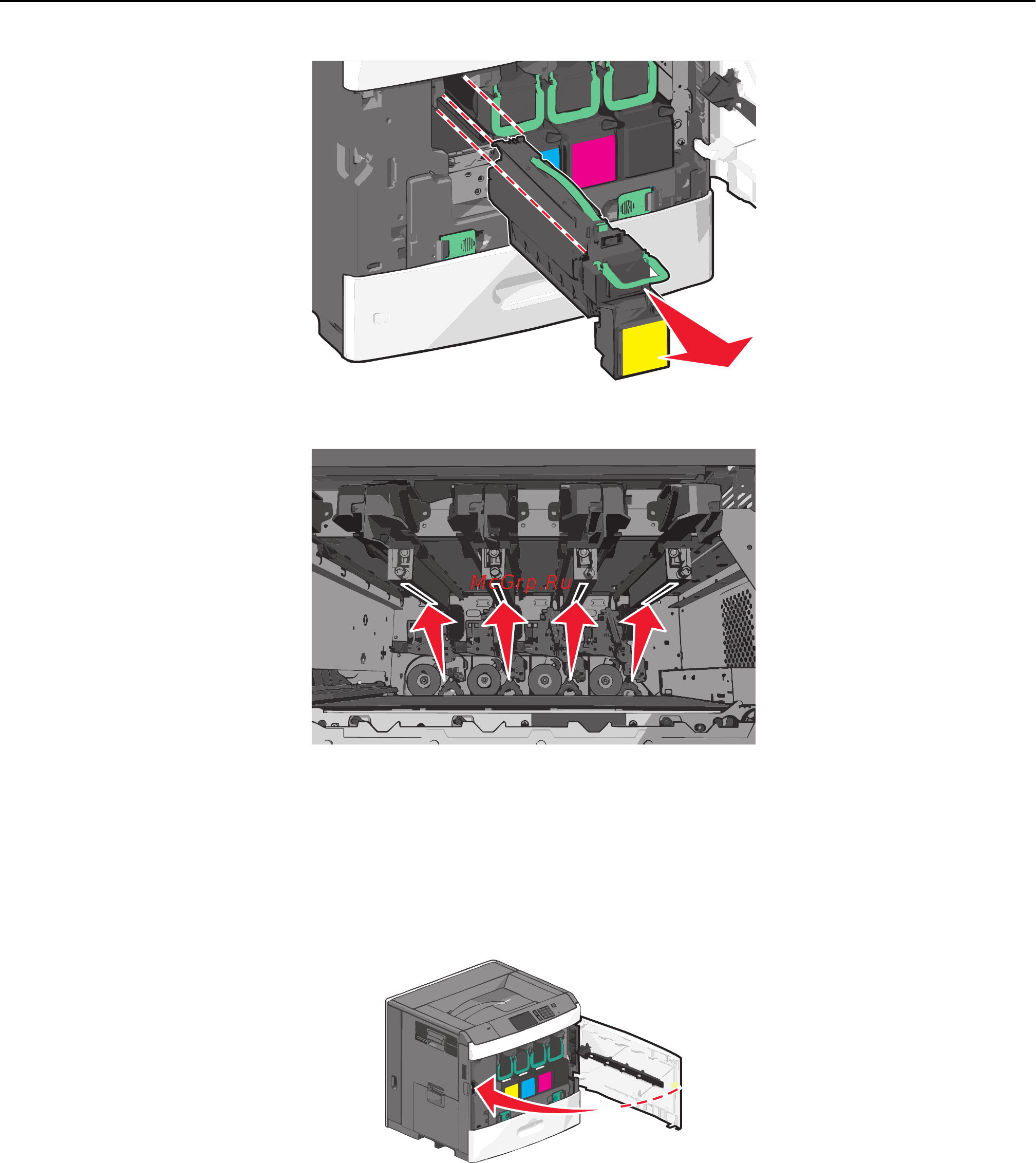 Lexmark C792 [162/250] Хранение расходных материалов