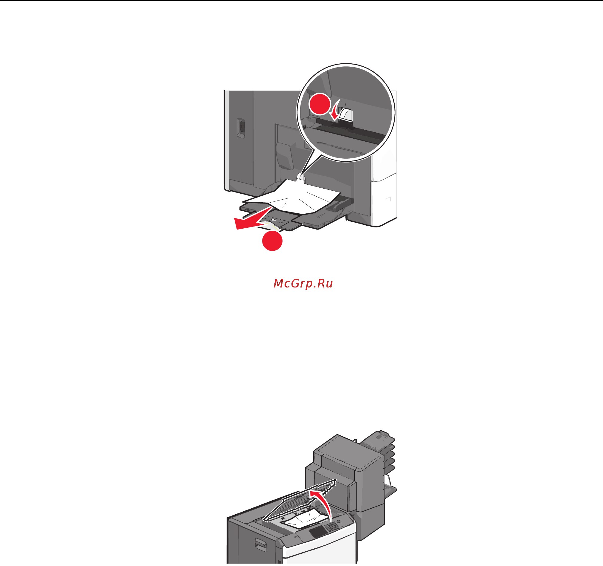 Lexmark C792 [182/250] Замятия бумаги 400 403 и 460 461