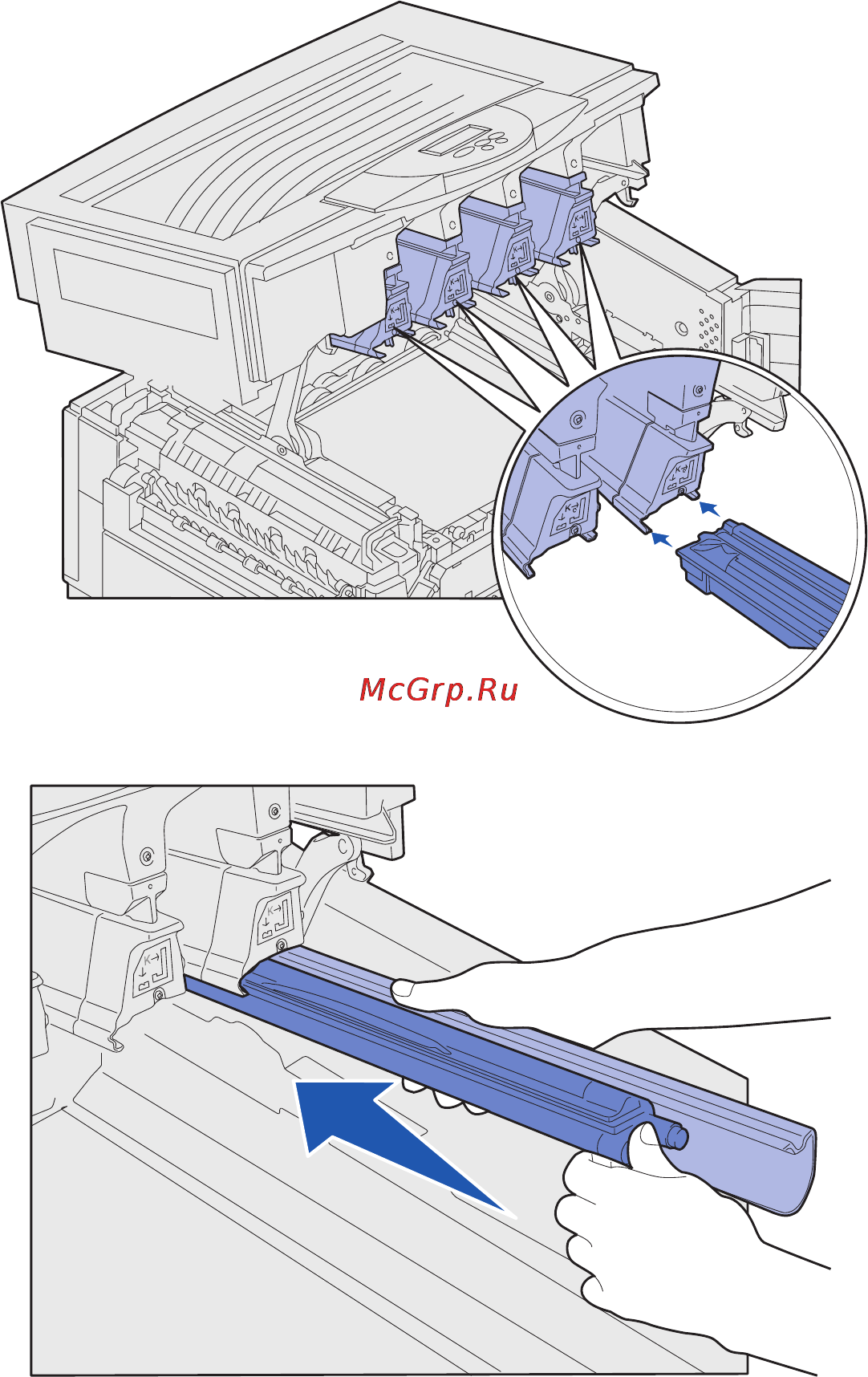 Lexmark C912 Инструкция по эксплуатации онлайн [35/94] 57416
