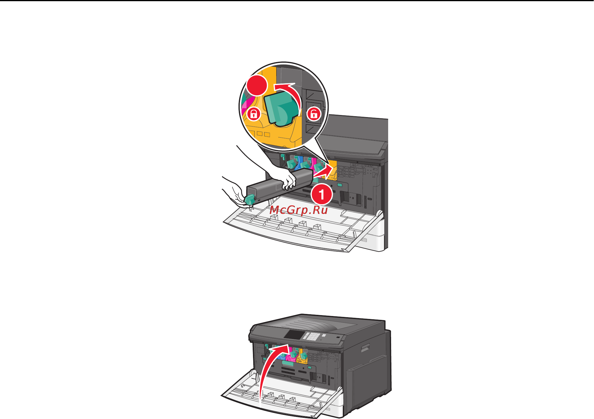 Lexmark C925 [163/239] Хранение расходных материалов