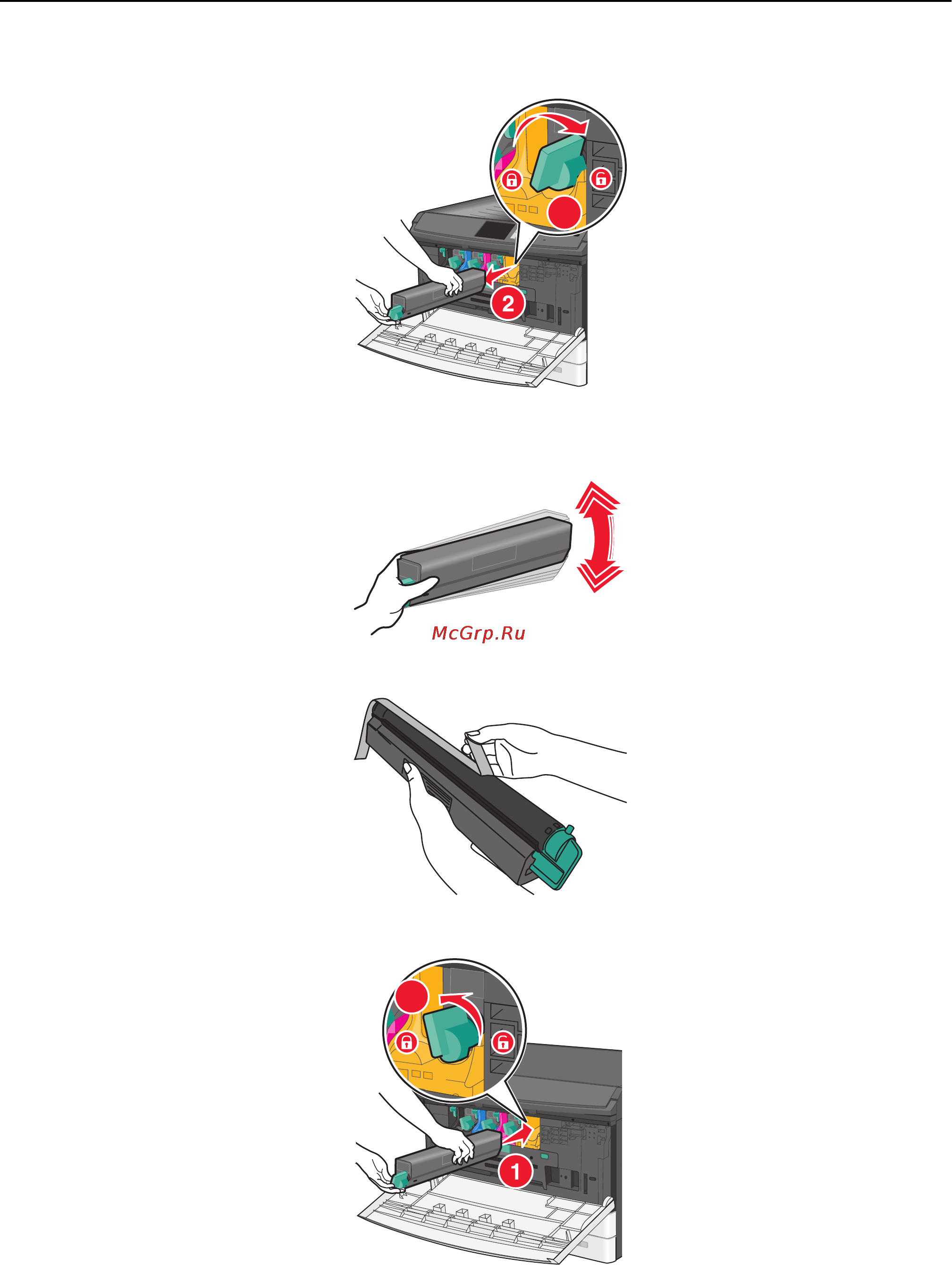 Lexmark C925 Инструкция по эксплуатации онлайн [169/239] 57424
