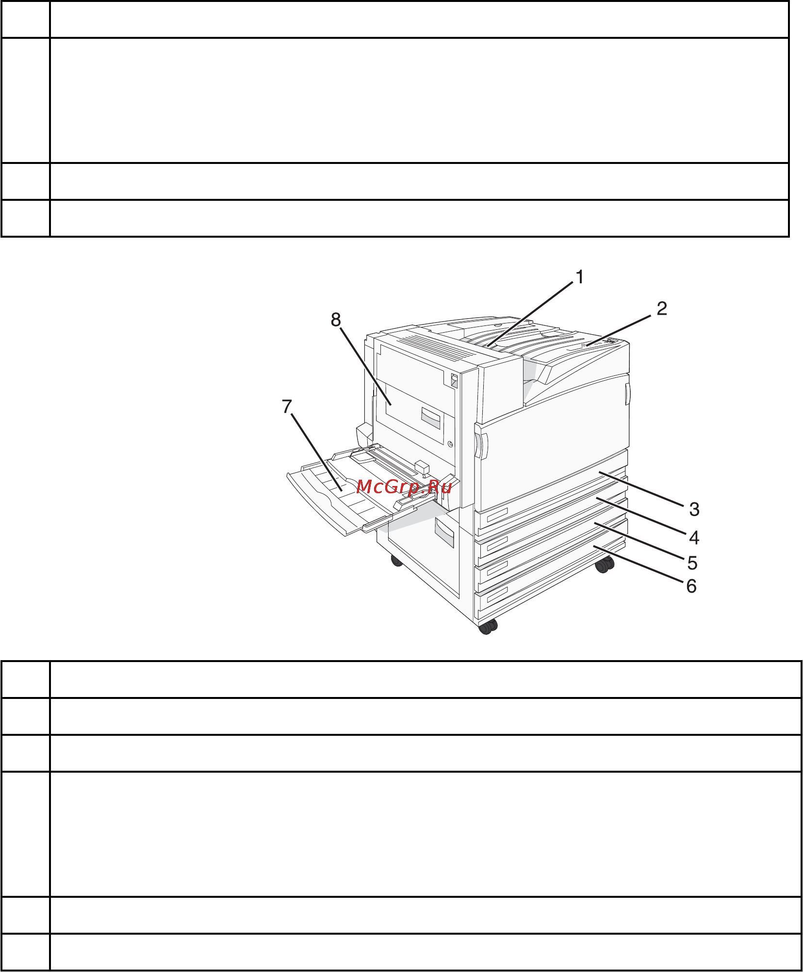Lexmark C935 Инструкция по эксплуатации онлайн [10/197] 57427