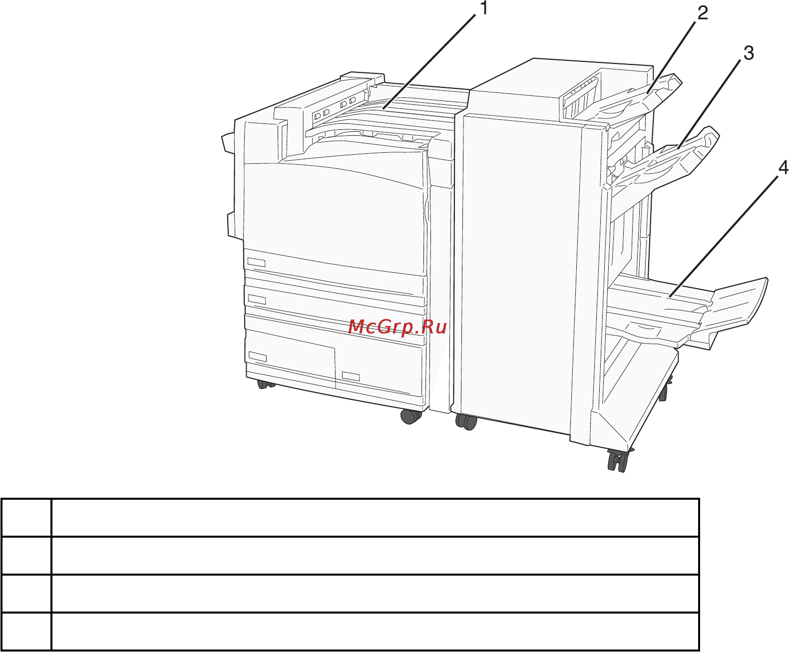Lexmark C935 [46/197] Поддерживаемые характеристики оформления