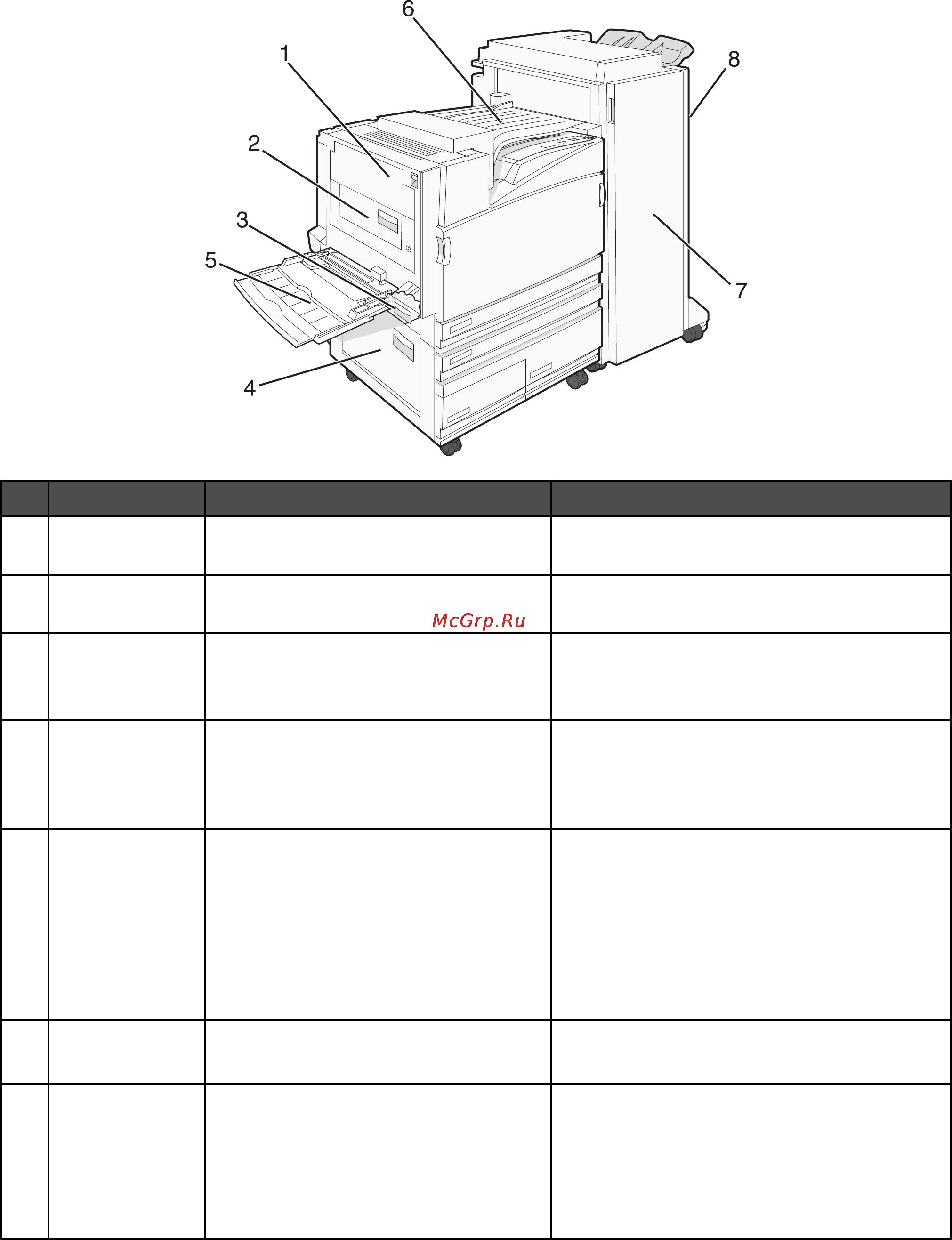 Lexmark C935 Инструкция по эксплуатации онлайн [59/197] 57427
