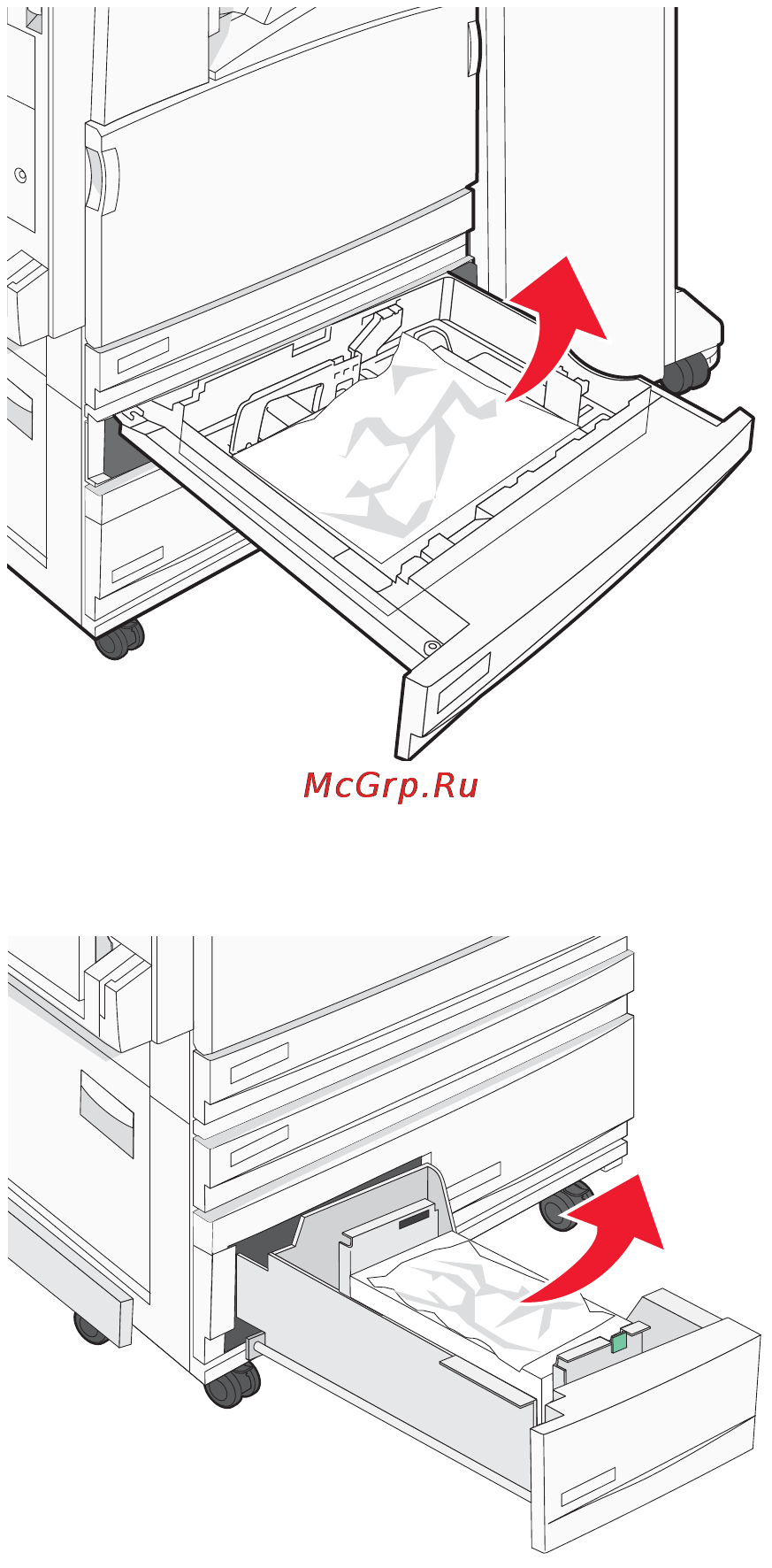 Lexmark C935 Инструкция по эксплуатации онлайн [65/197] 57427