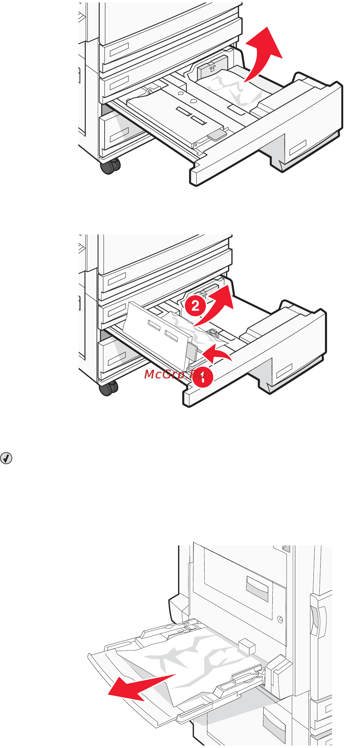 Lexmark C935 [66/197] Замятие бумаги 250