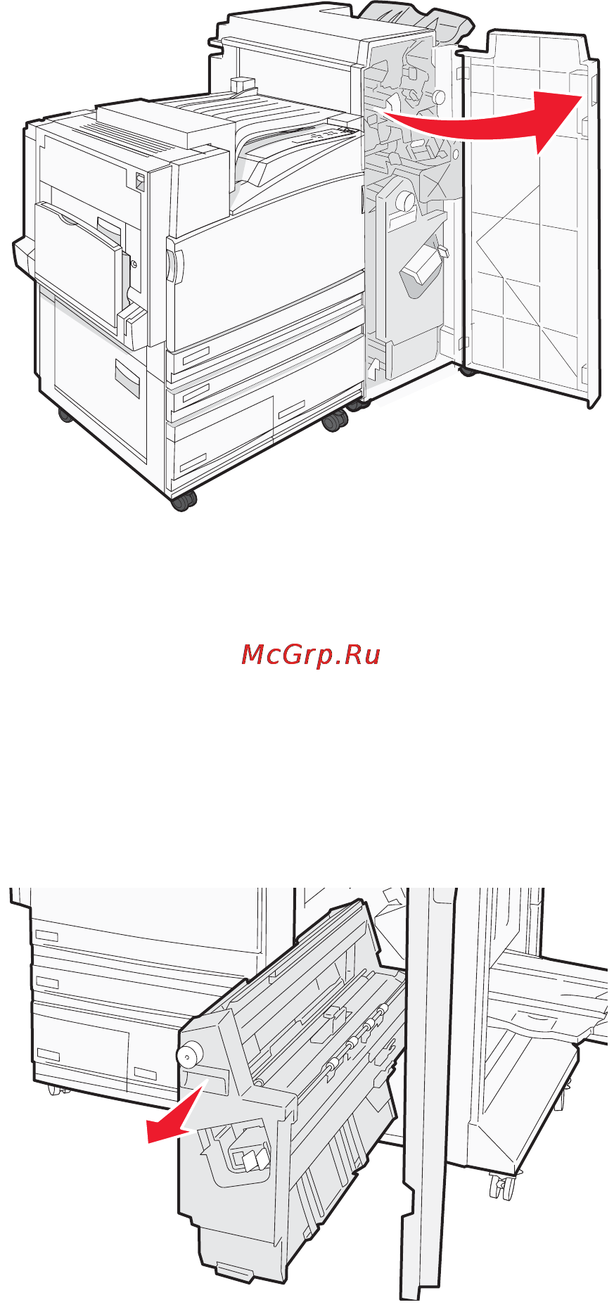 Lexmark C935 Инструкция по эксплуатации онлайн [69/197] 57427