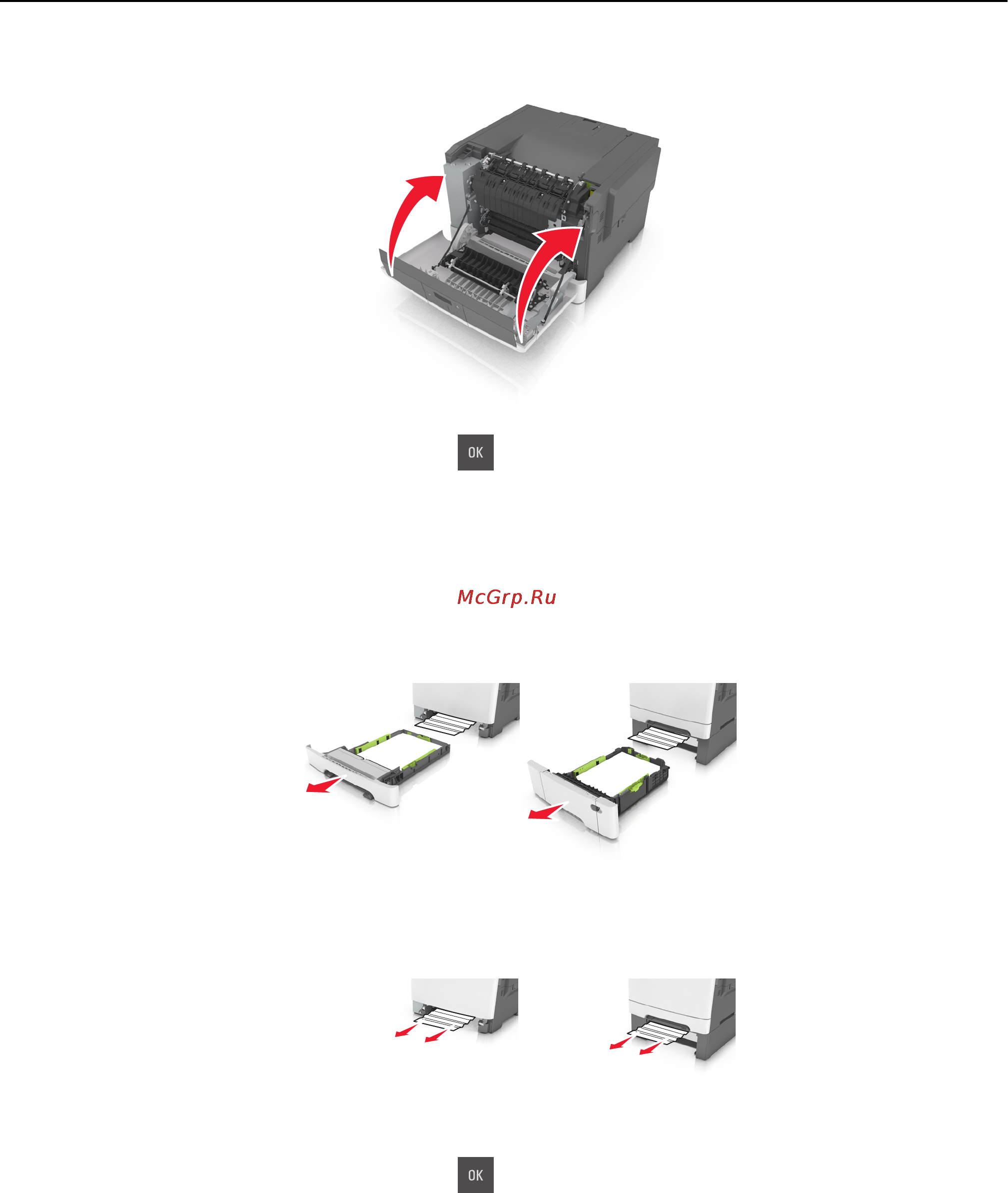 Lexmark CS310 [139/206] Замятие лоток x 24y xx