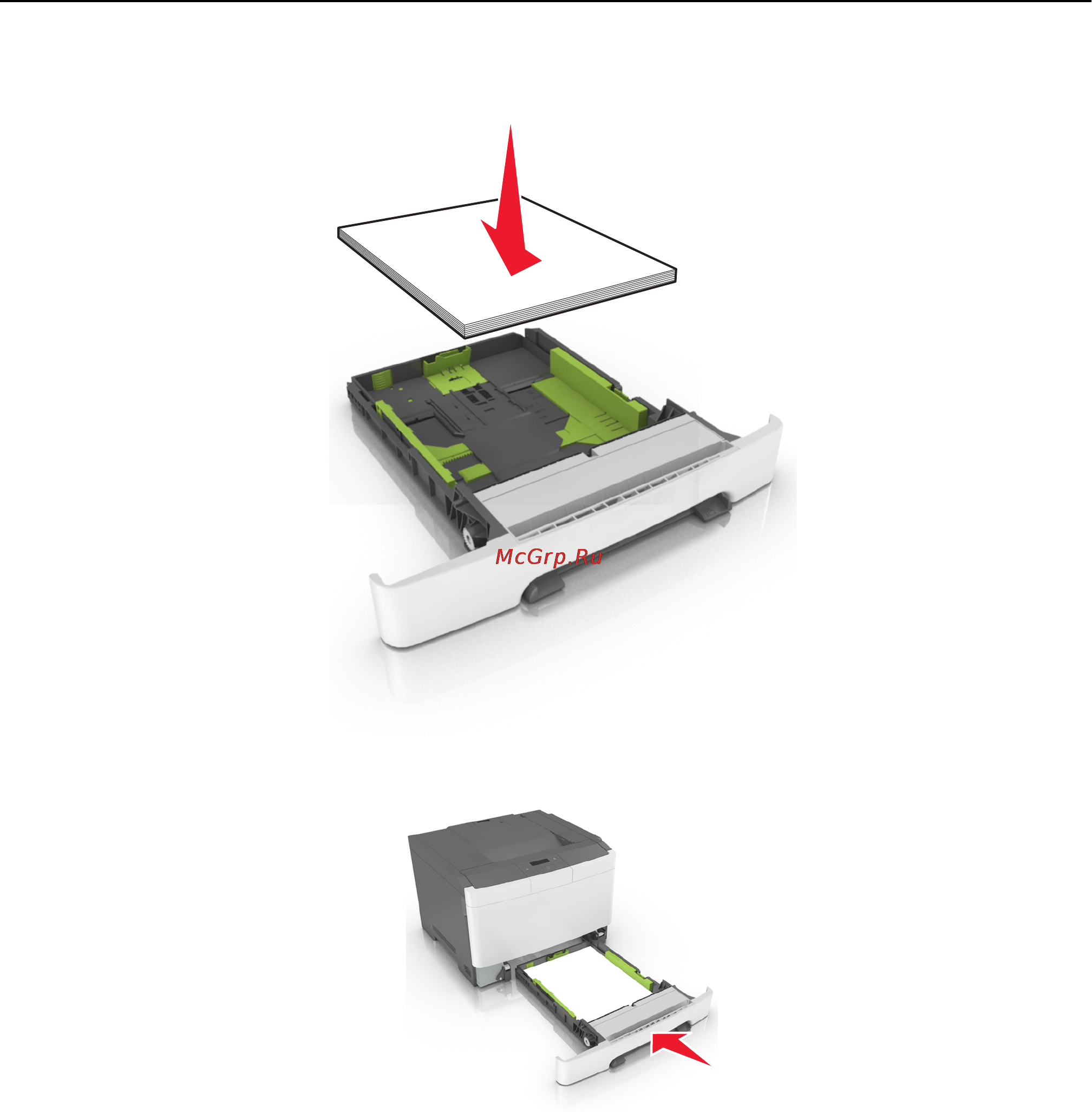 Lexmark CS310 Инструкция по эксплуатации онлайн [30/206] 57431