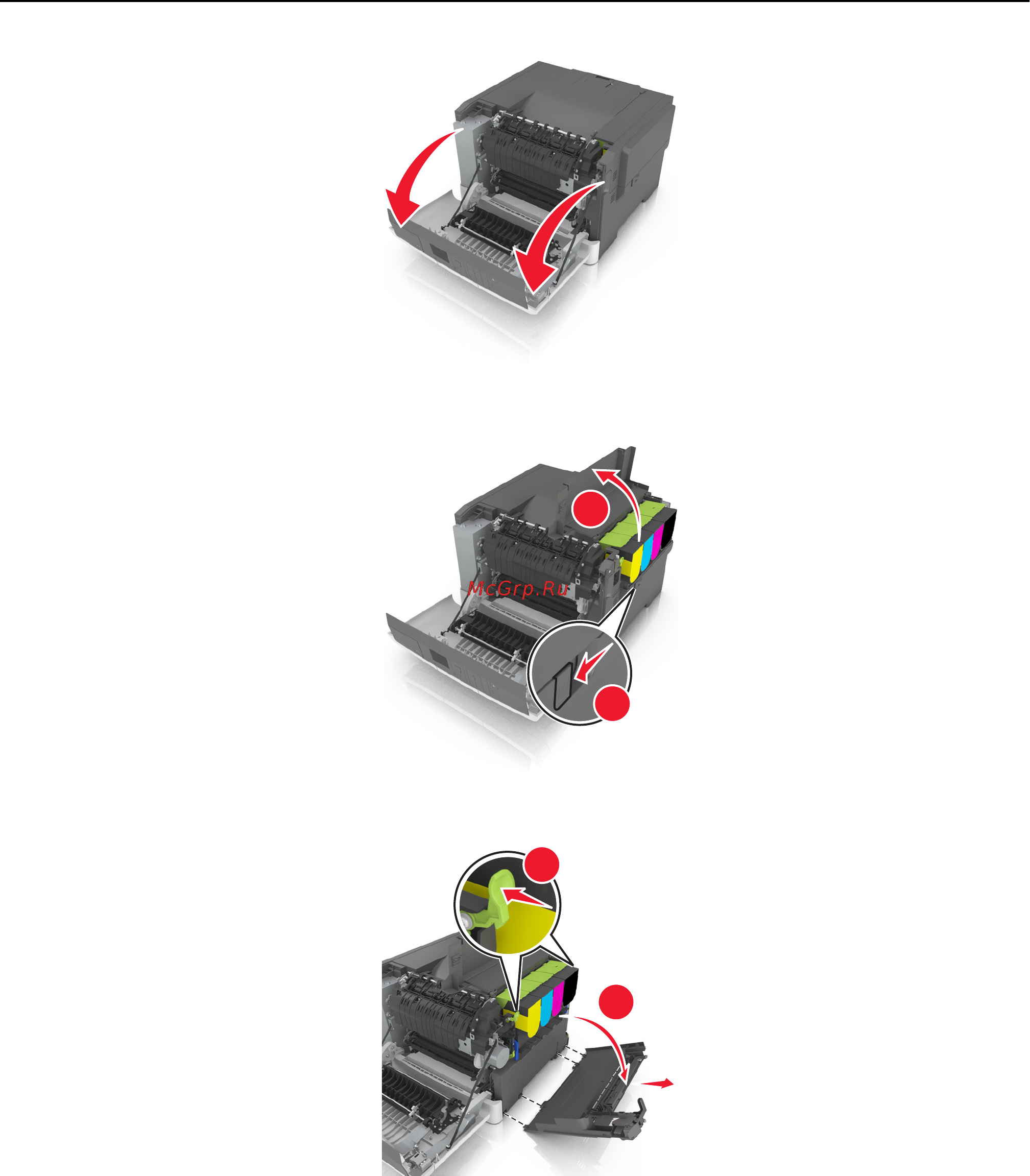 Lexmark CS410 Инструкция по эксплуатации онлайн [122/233] 57436