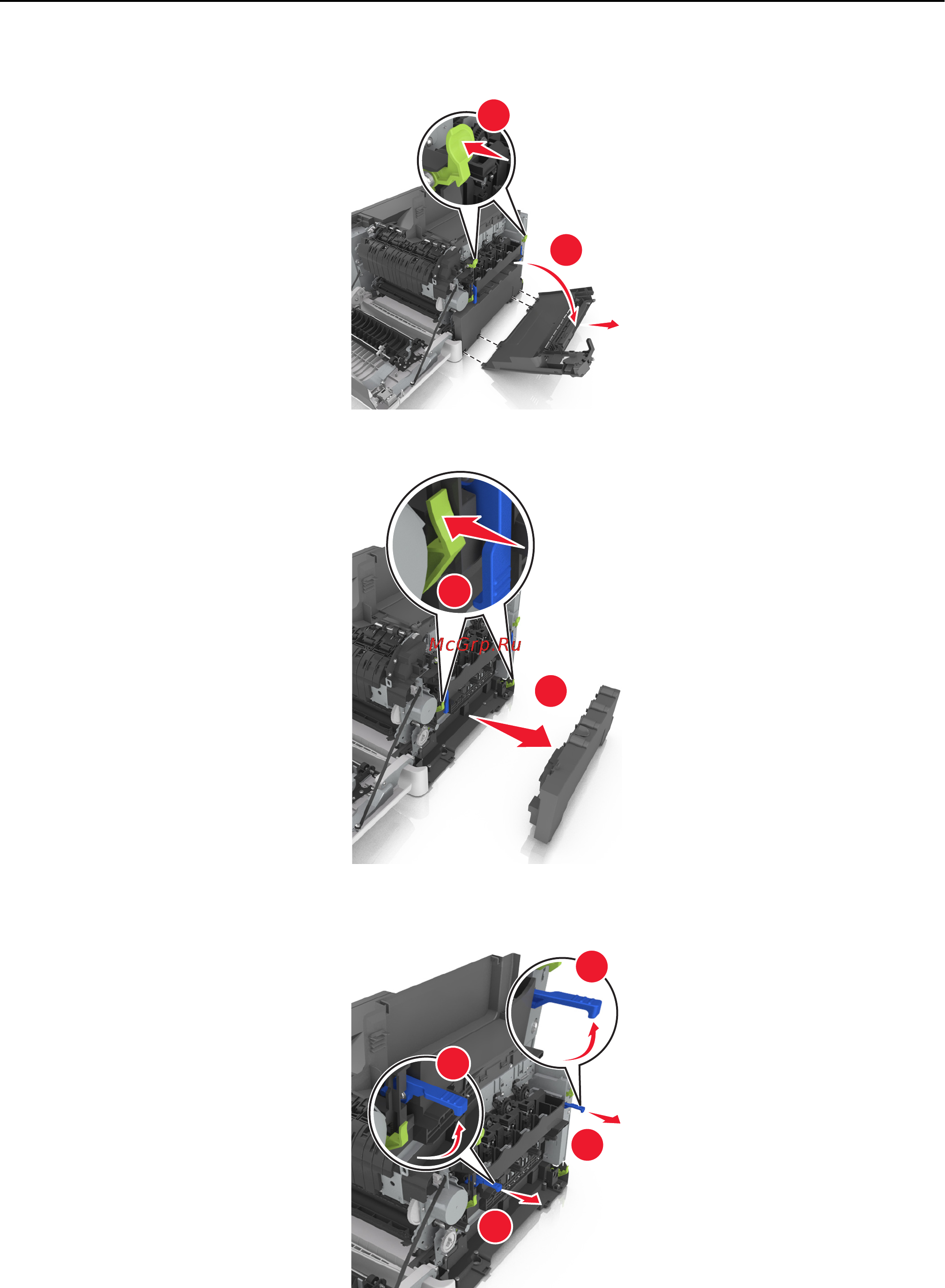 Lexmark CS410 Инструкция по эксплуатации онлайн [126/233] 57436