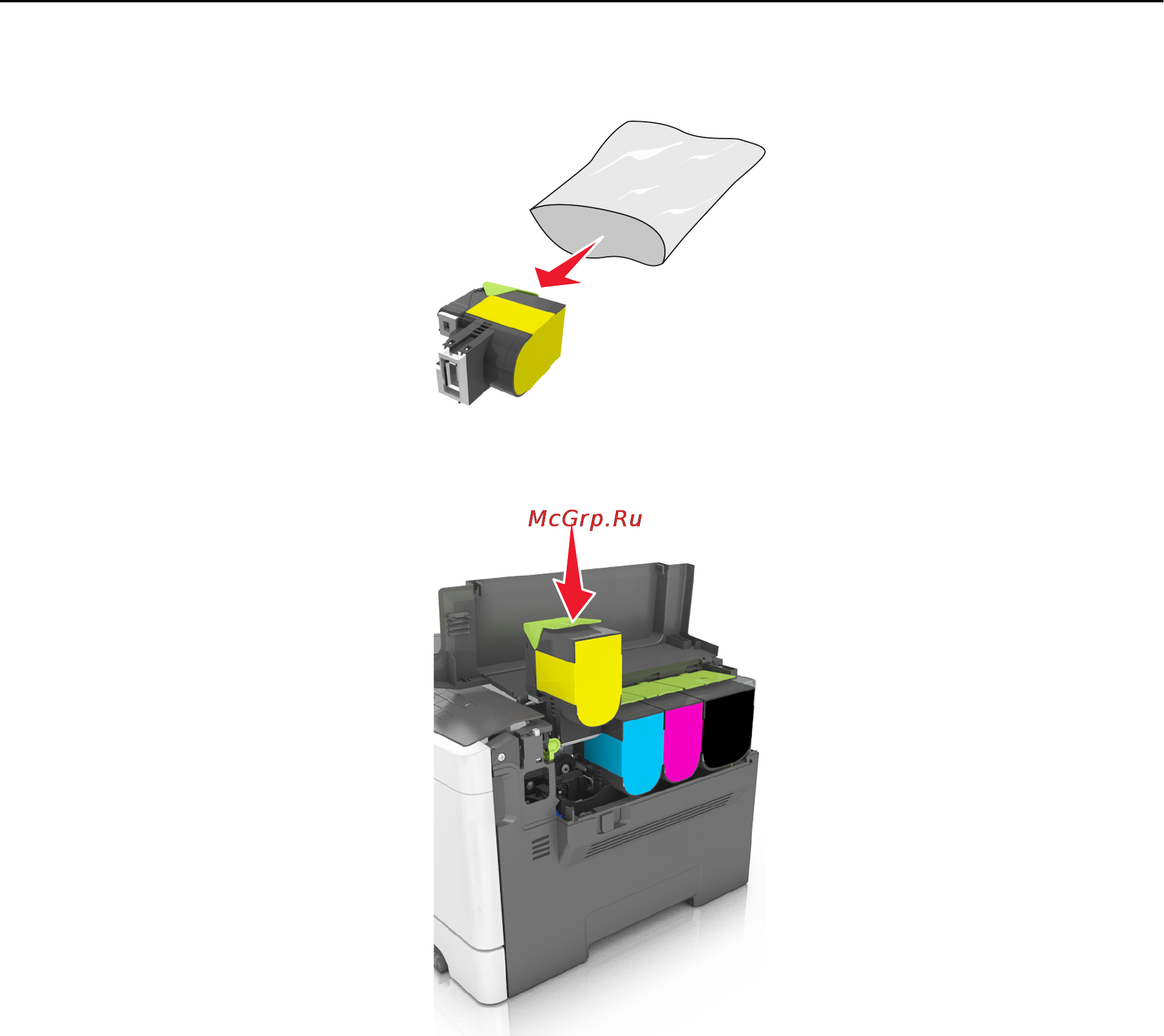 Lexmark CS410 Инструкция по эксплуатации онлайн [133/233] 57436