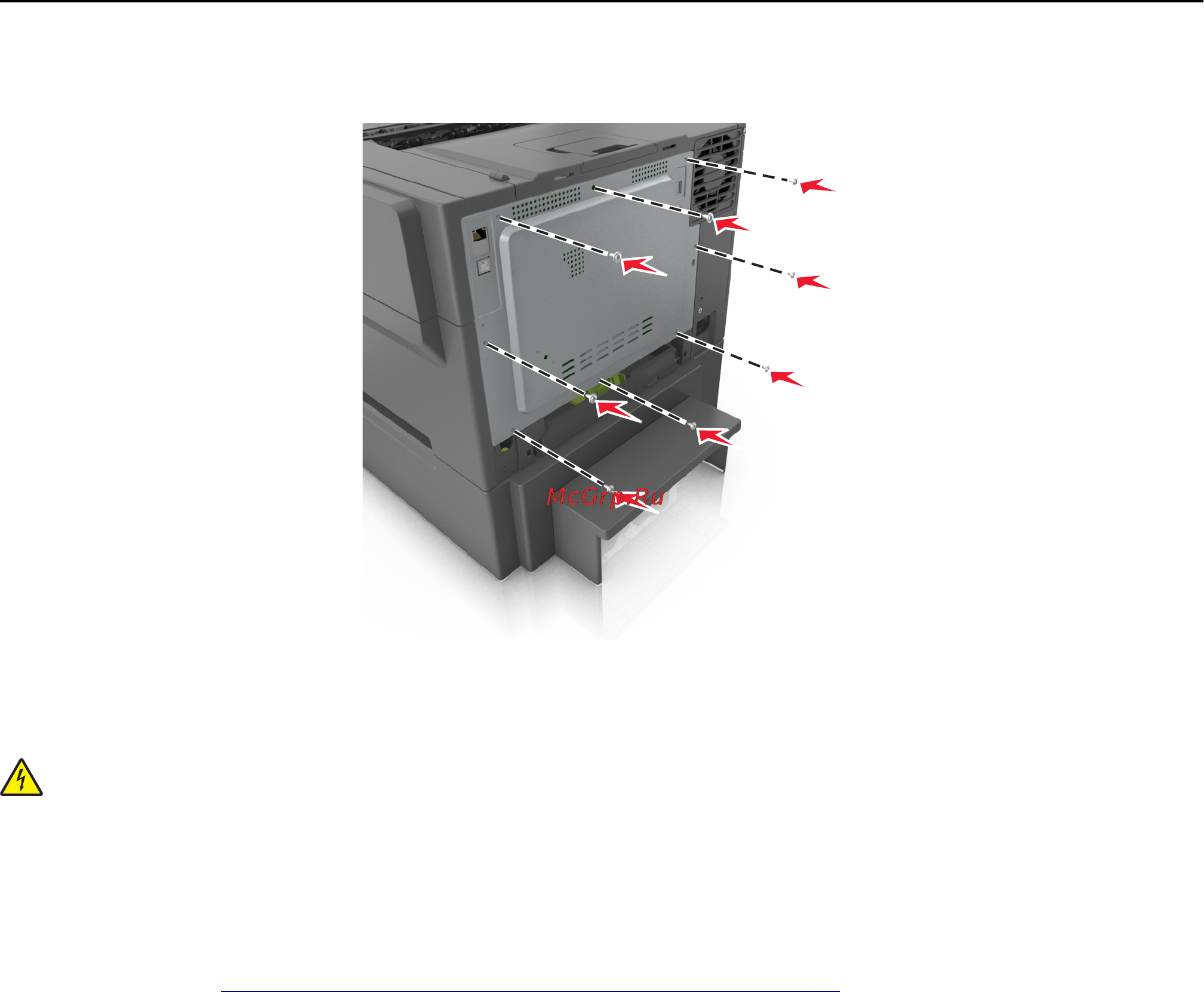 Lexmark CS410 [19/233] Установка карты памяти