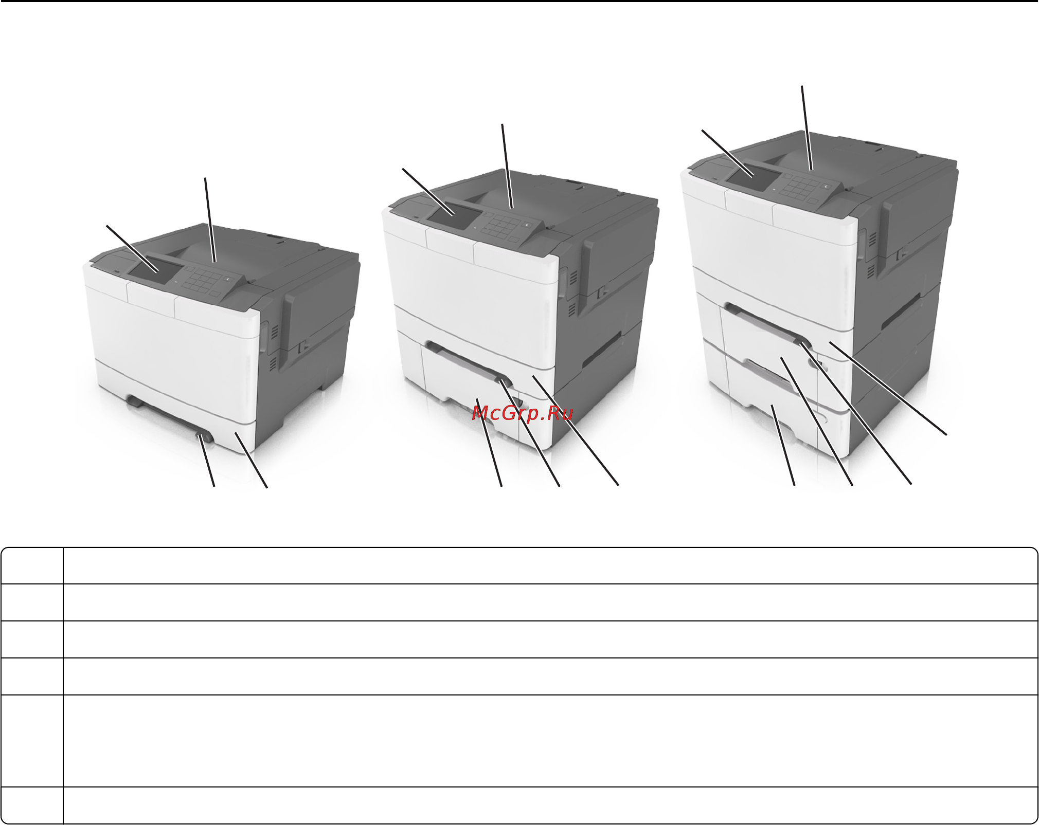 Lexmark CS510 [12/259] В разделе tcp ip меню сеть порты