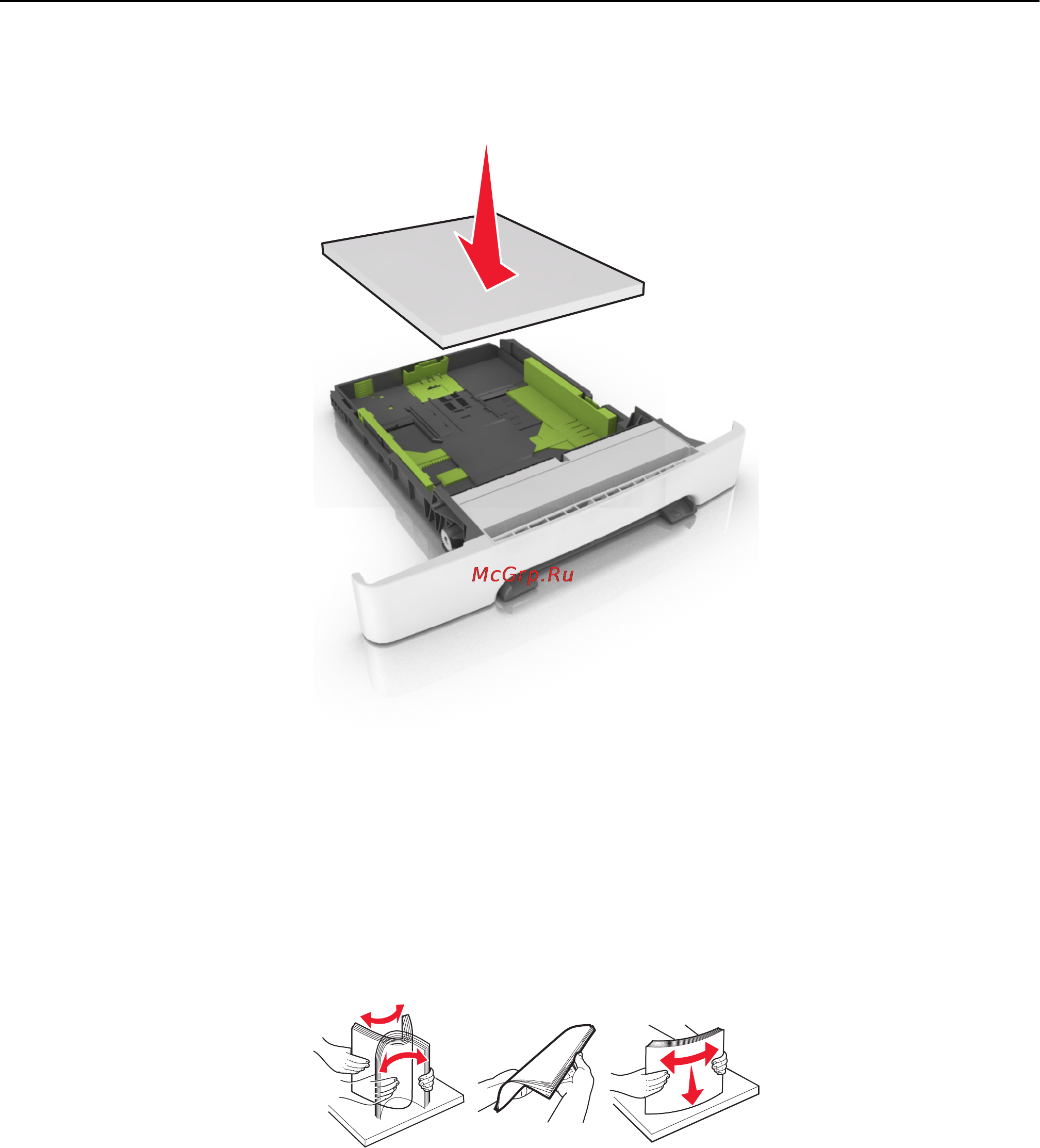 Lexmark CS510 [172/259] Необходимо использовать рекомендованную бумагу