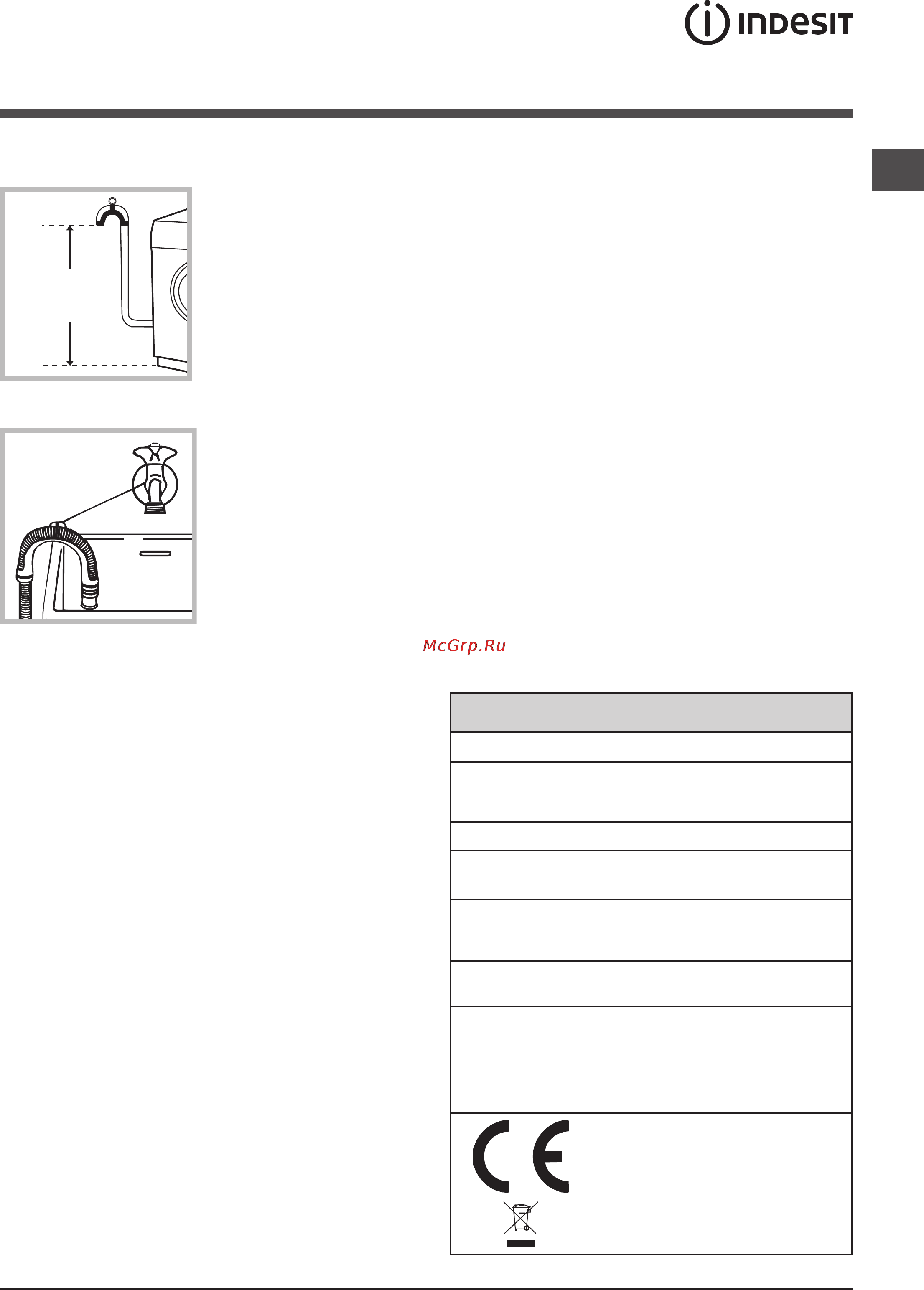 Indesit PWSE 6104S [27/36] Ф inoesit