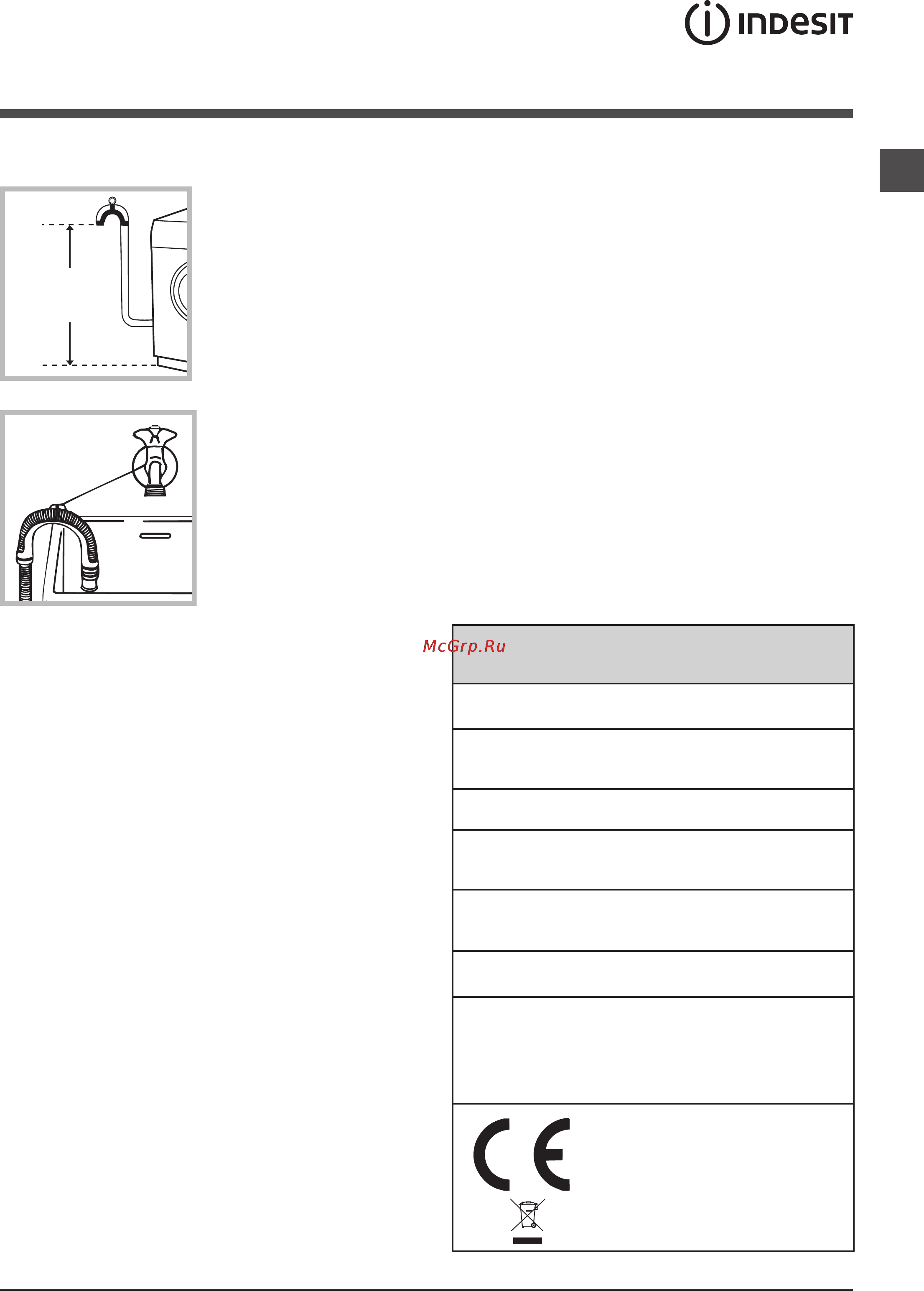 Indesit PWE 7104S [15/24] Ф inoesit