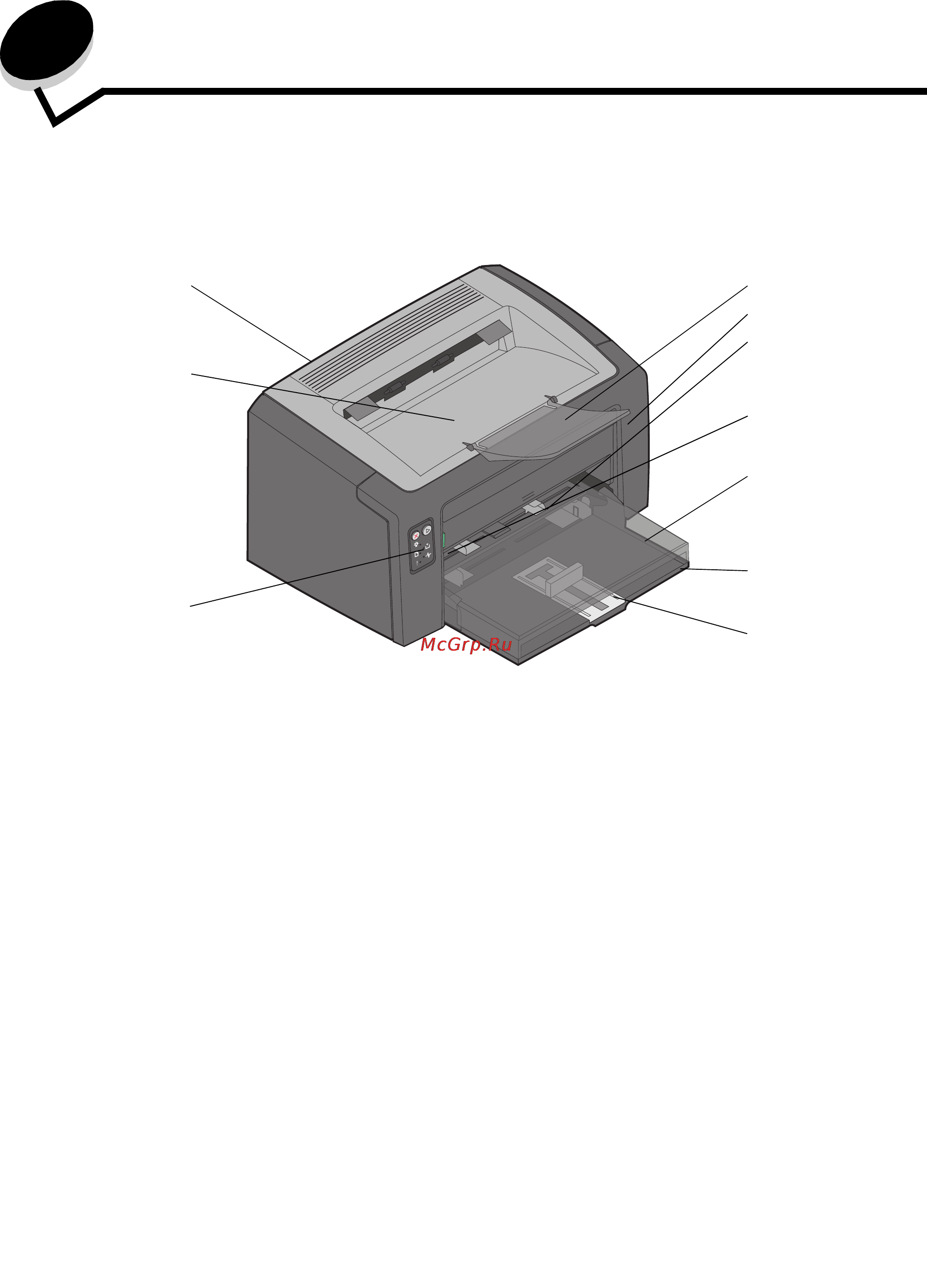 Lexmark E120 [5/86] Общие сведения 5