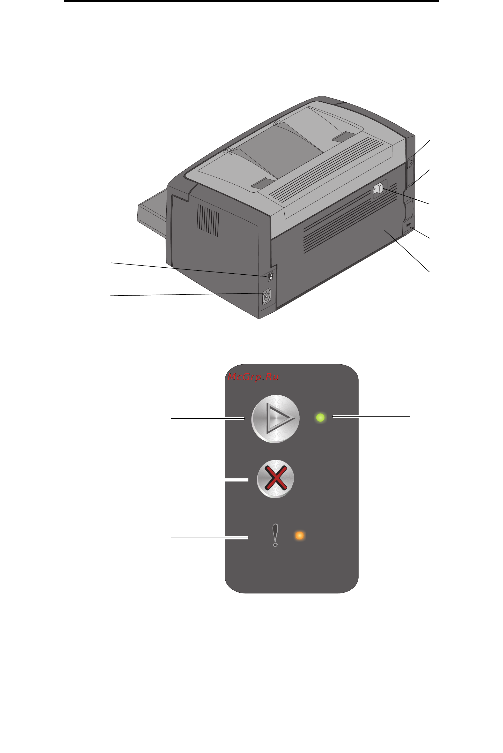 Lexmark E120 [6/86] Общие сведения