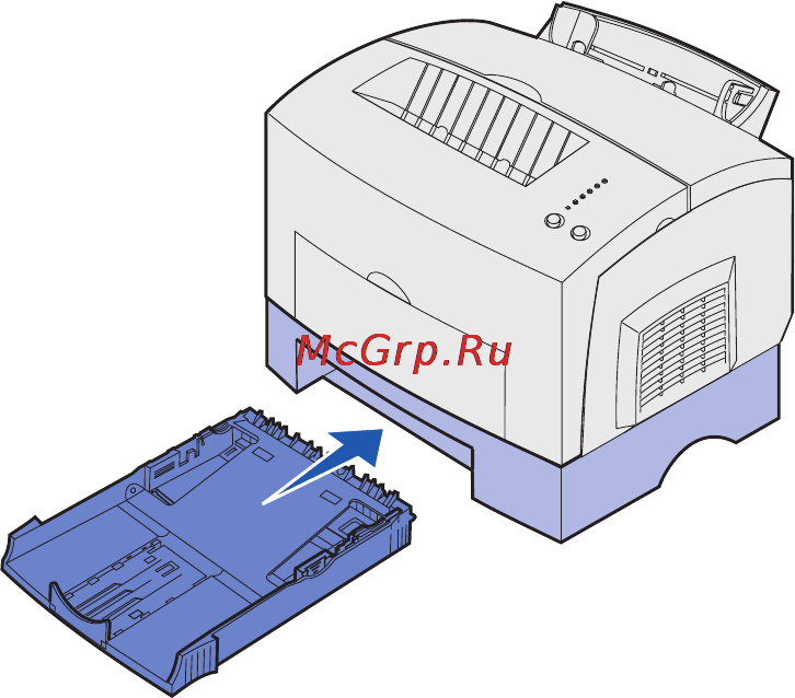 Lexmark E210 Инструкция по эксплуатации онлайн [13/58] 57524