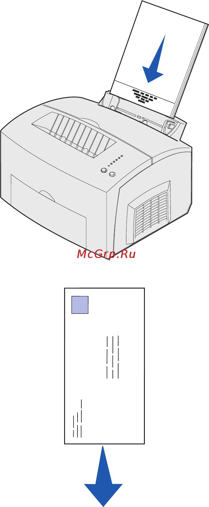 Lexmark E210 Инструкция по эксплуатации онлайн [26/58] 57524
