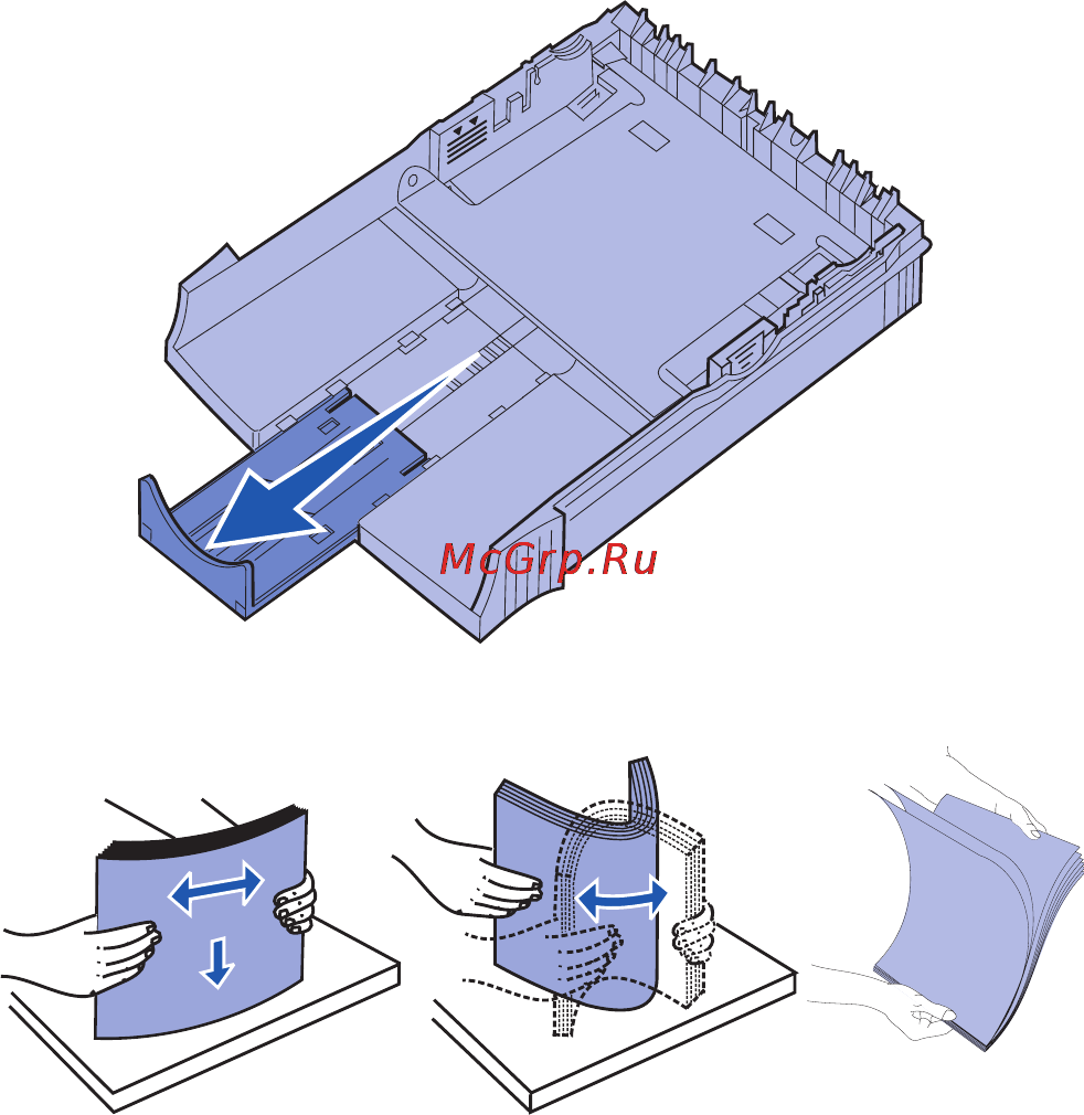 Lexmark E210 Инструкция по эксплуатации онлайн [29/58] 57524