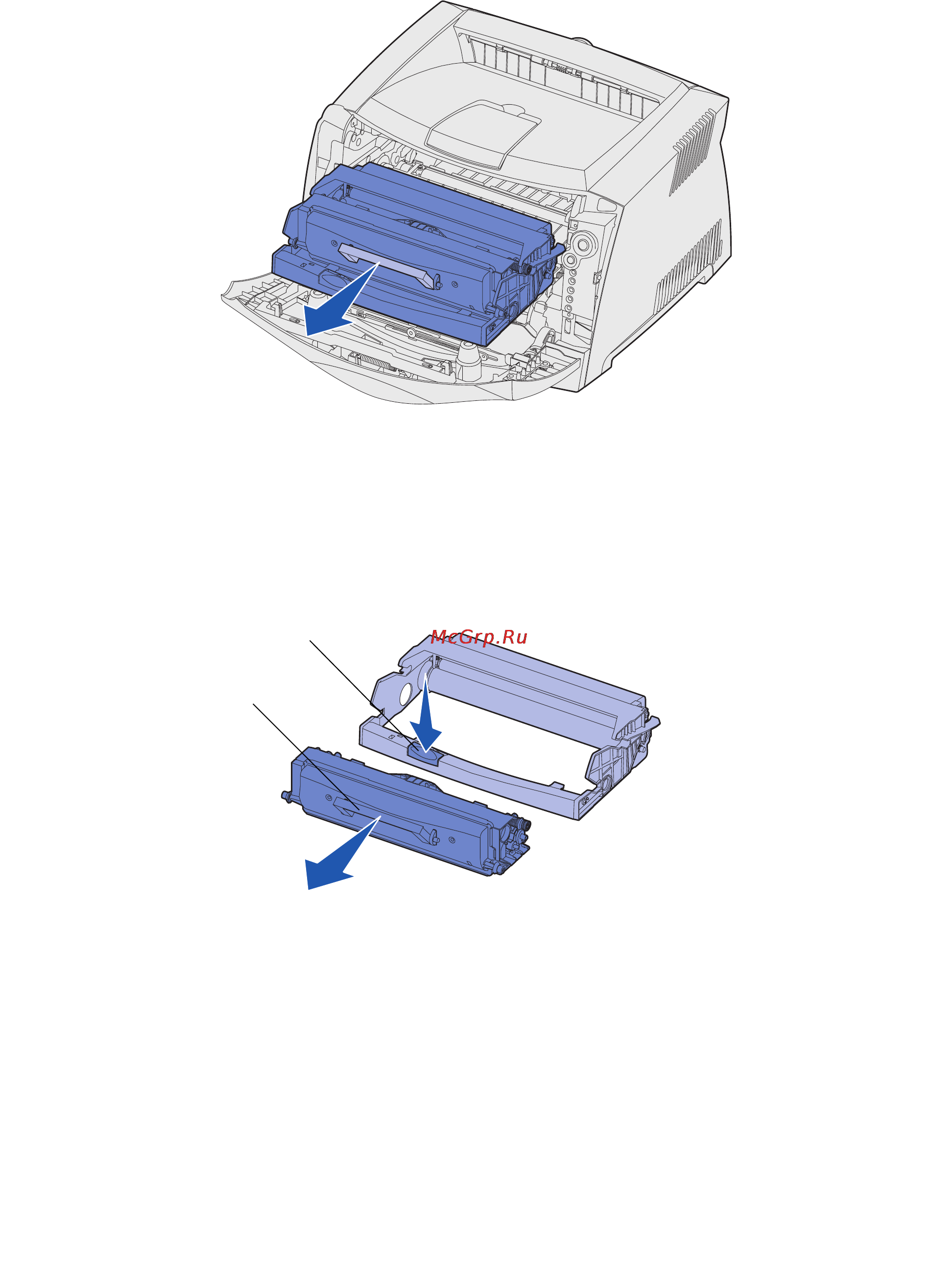 Lexmark E230 [118/133] Информация о расходных материалах
