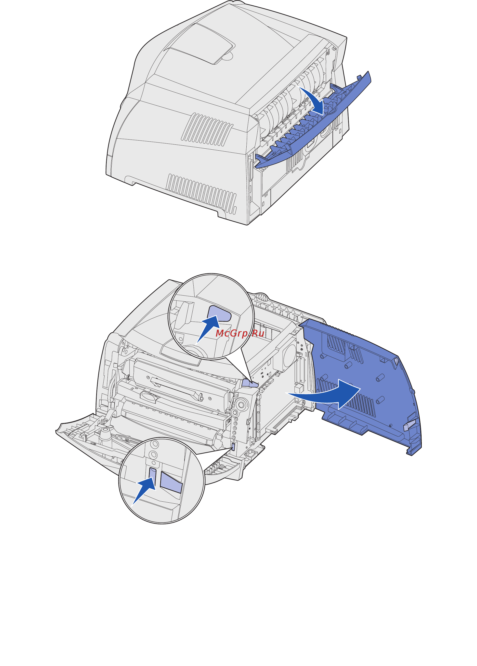 Lexmark E232 Инструкция по эксплуатации онлайн [42/133] 57532
