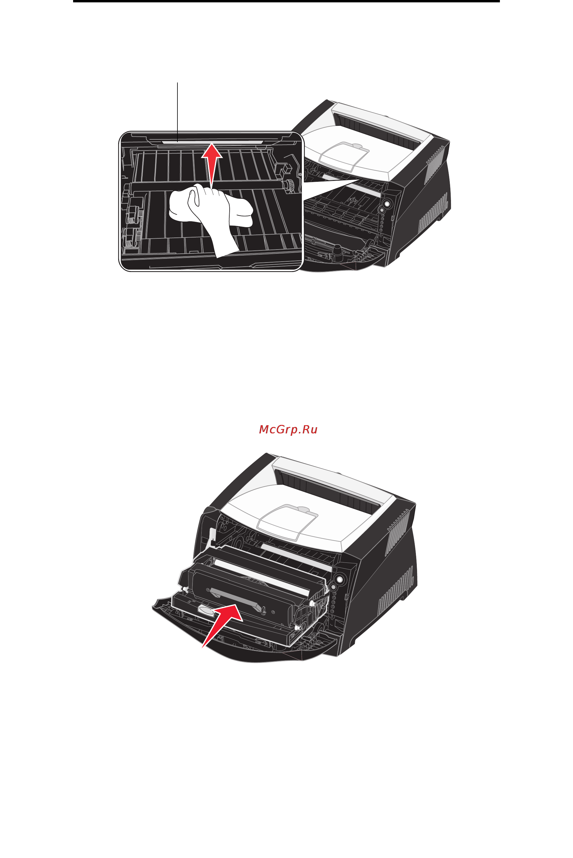 Lexmark E240 [110/114] Неполадки связанные с качеством печати