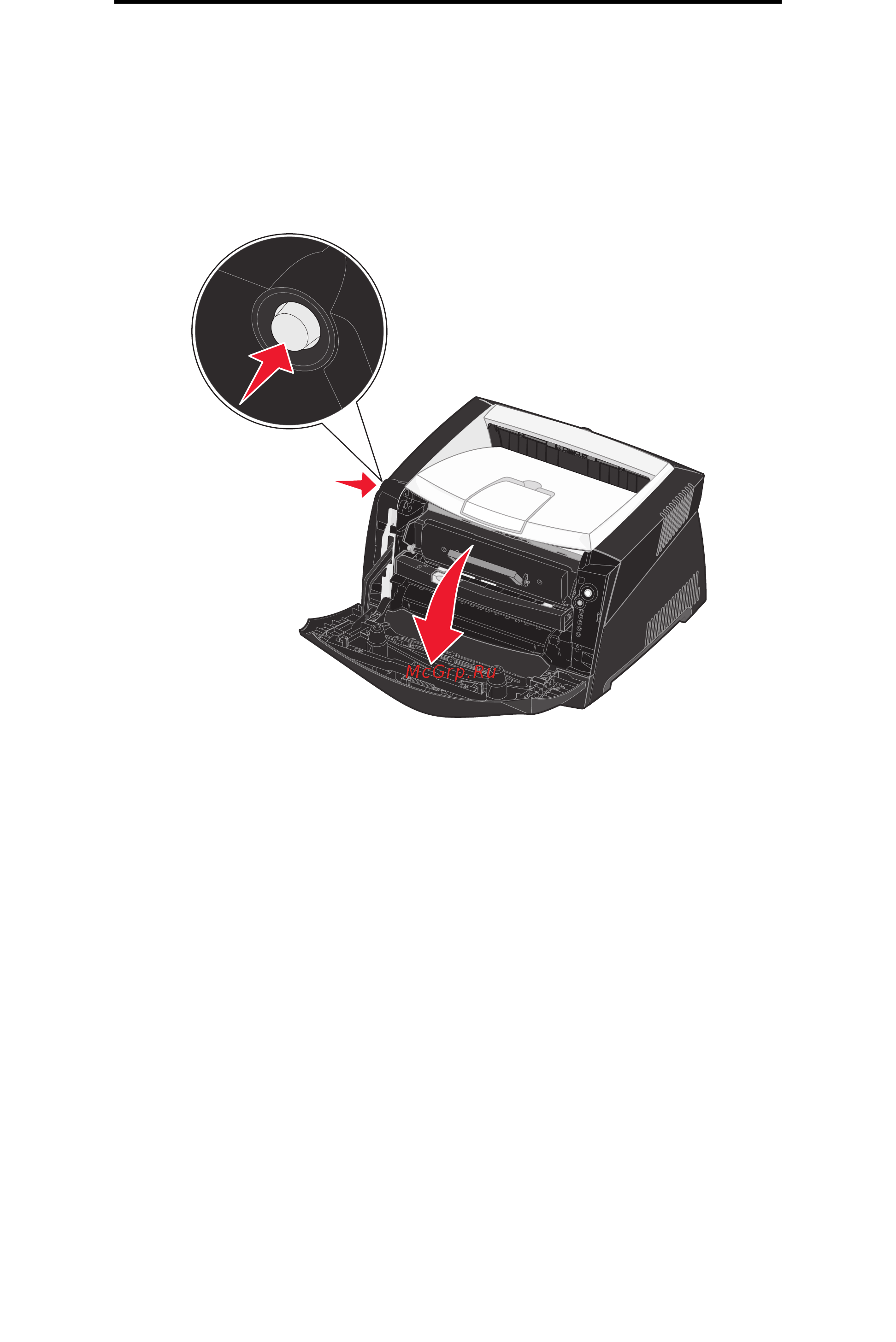 Lexmark E240 [99/114] Замена комплекта фотобарабана
