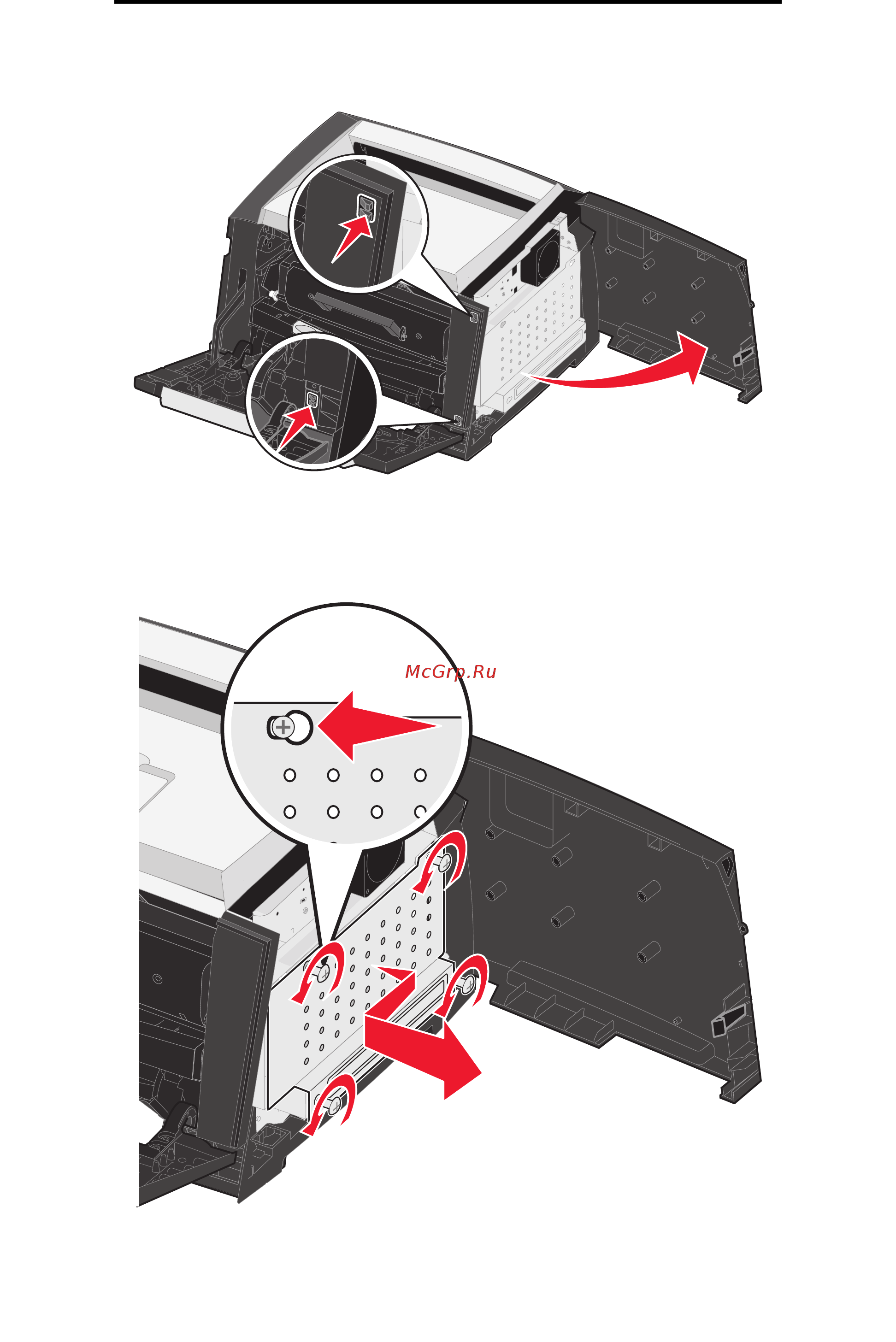 Lexmark E250dn [75/107] Доступ к системной плате