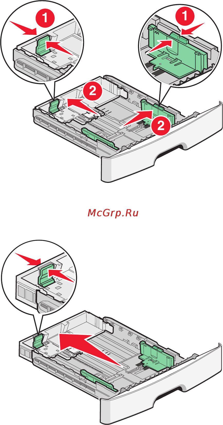 Lexmark E260dn Инструкция по эксплуатации онлайн [44/152] 57568