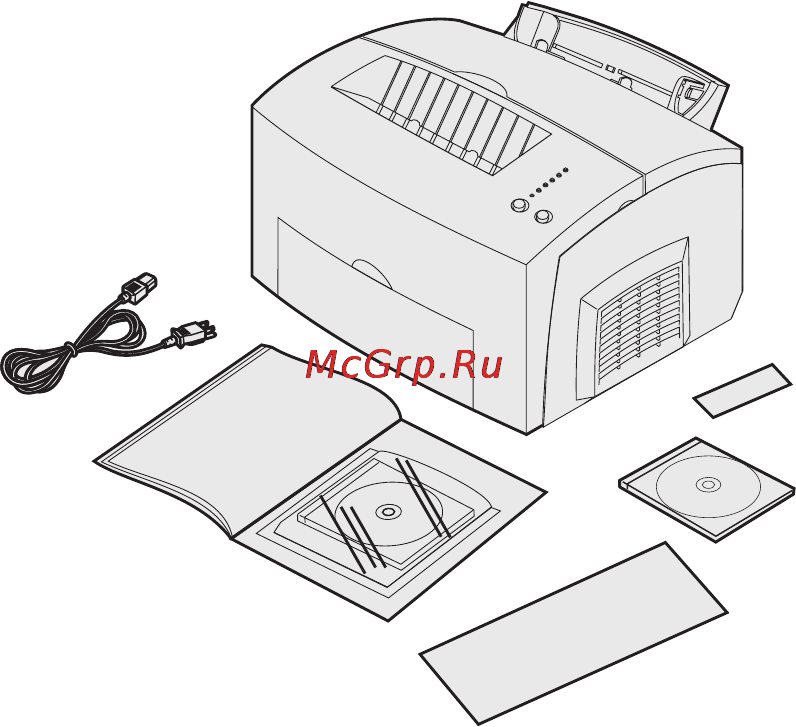 Lexmark E323 [12/66] Закрепление накладки панели управления