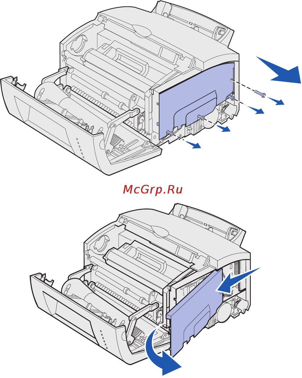 Lexmark E323 [21/66] Снятие экрана системной платы