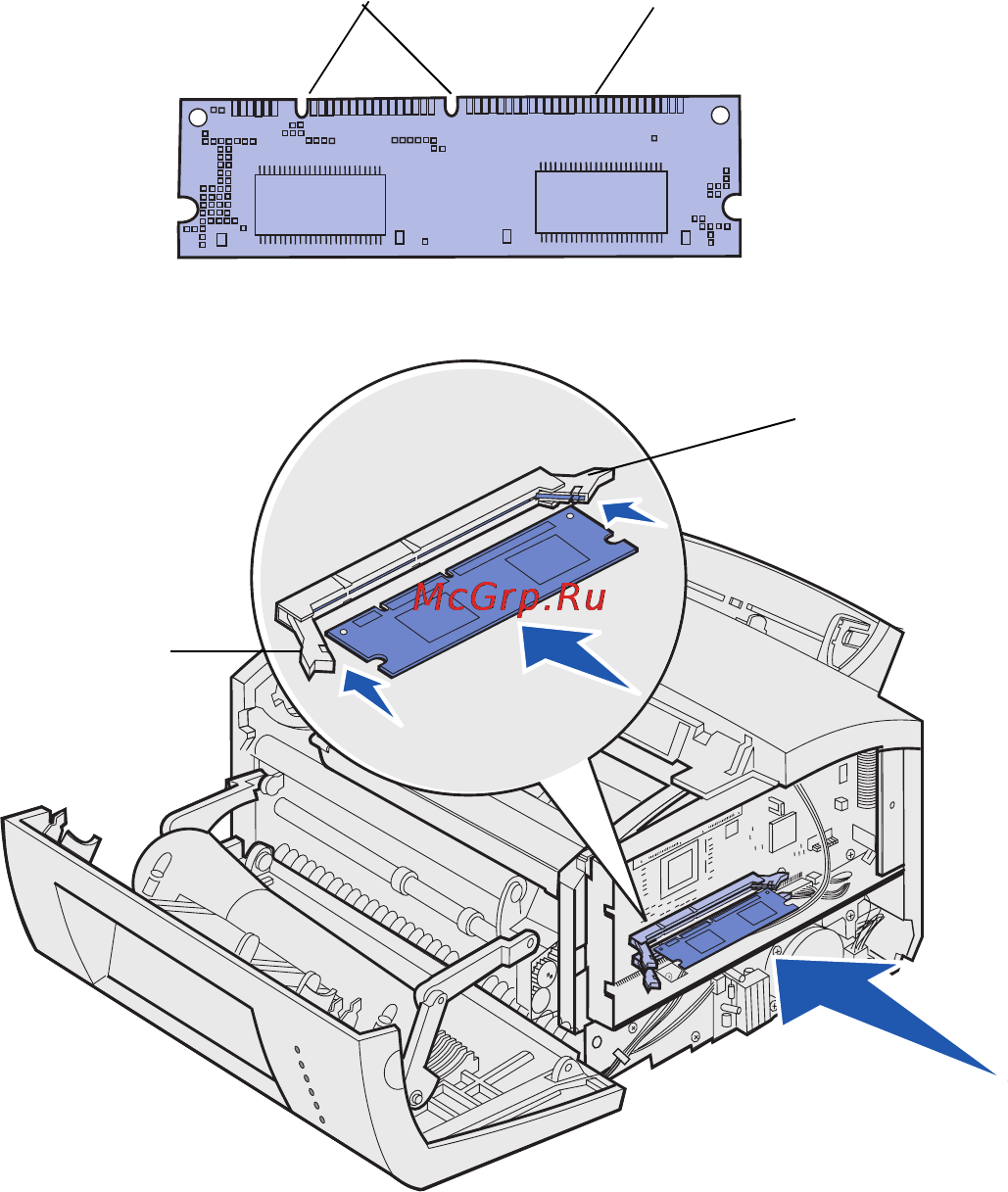 Lexmark E323 [22/66] Предупреждение