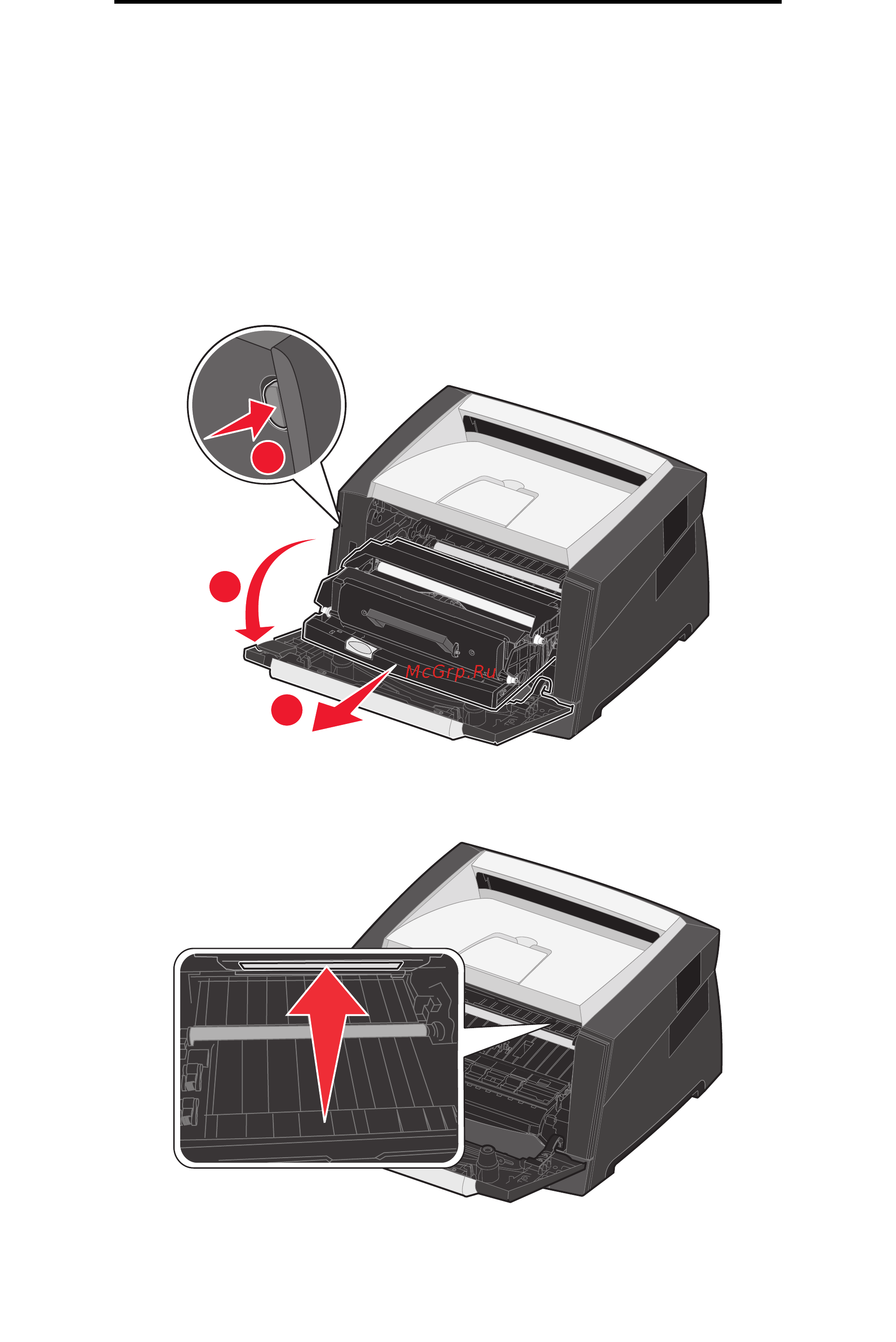 Lexmark E350d [59/70] Чистка линзы печатающей головки