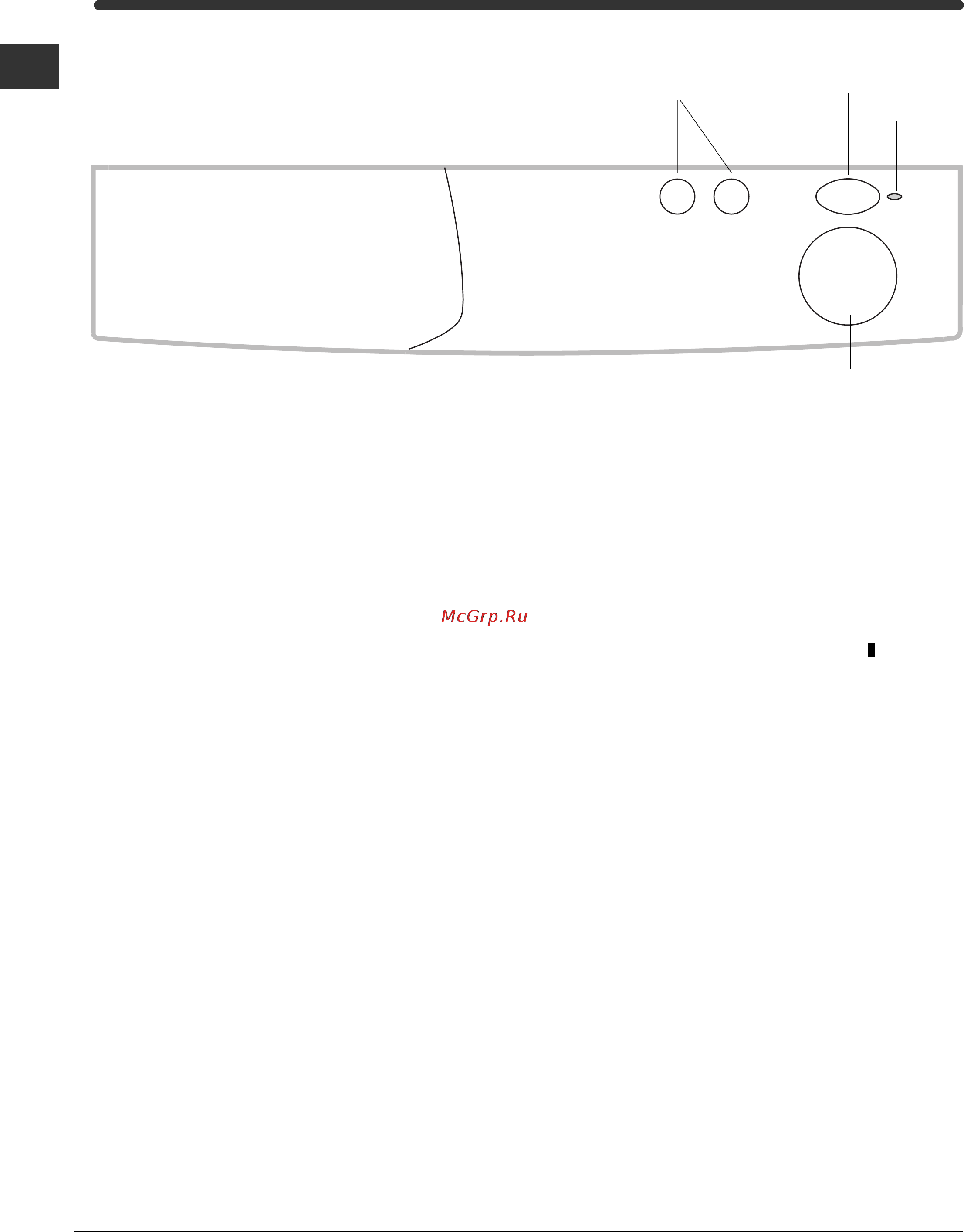 Indesit WI 81 [16/24] Descripción de la lavadora